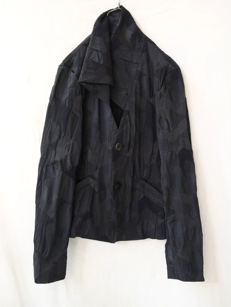 Issey Miyake Issey Miyake Variable Collar Structured Jacket - dmc Size US M / EU 48-50 / 2 - 6 Thumbnail