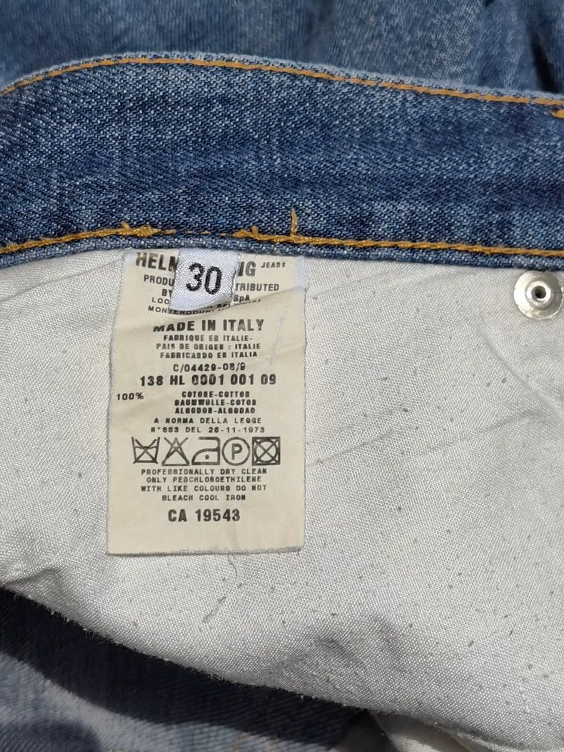 Helmut Lang Helmut Lang 00s Blue Denim Jeans - dmc Size US 30 / EU 46 - 6 Thumbnail