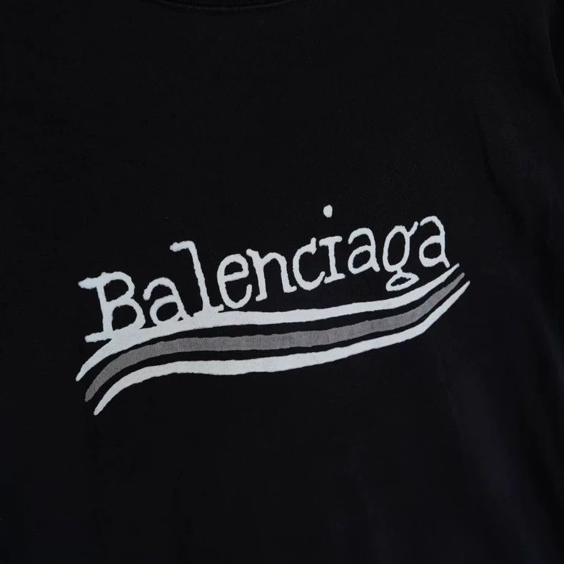 Balenciaga Balenciaga Black Graffiti Coke Short Sleeve - dmc Size US L / EU 52-54 / 3 - 3 Thumbnail