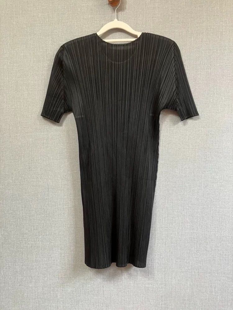 Issey Miyake Issey Miyake Black Short Sleeve Tunic Top - dmc Size US M / EU 48-50 / 2 - 8 Thumbnail
