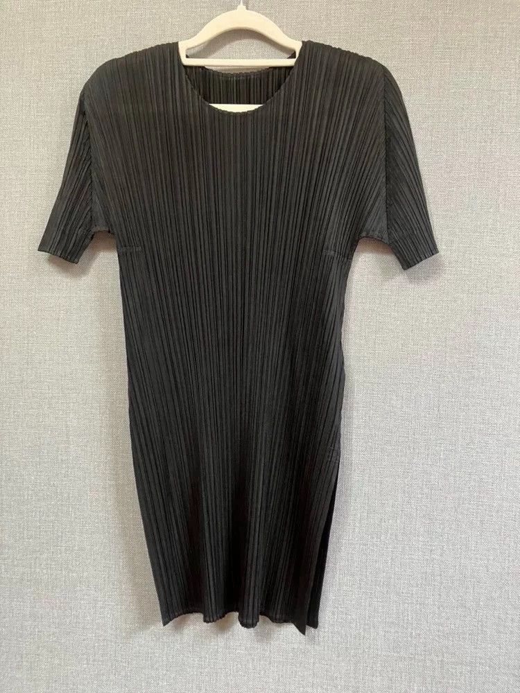 Issey Miyake Issey Miyake Black Short Sleeve Tunic Top - dmc Size US M / EU 48-50 / 2 - 7 Thumbnail