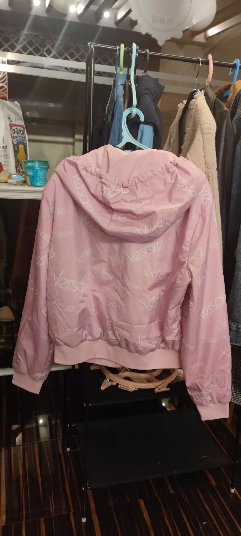Versace Versace Pink Light Cotton Jacket - dmc Size US L / EU 52-54 / 3 - 5 Thumbnail