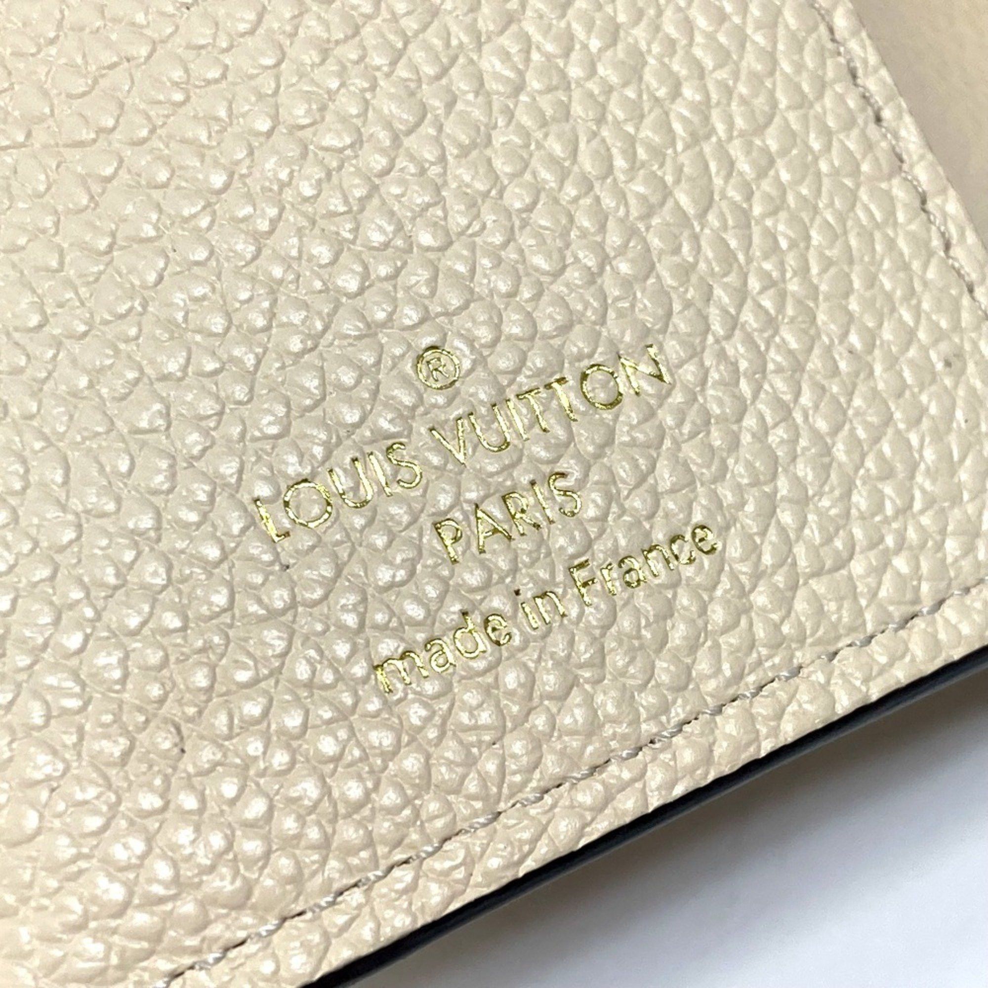 Louis Vuitton LOUIS VUITTON M81071 Monogram Empreinte Wallet, Portefeuille Metis Trifold Leather, Women's, Creme, Like New Size ONE SIZE - 13 Thumbnail