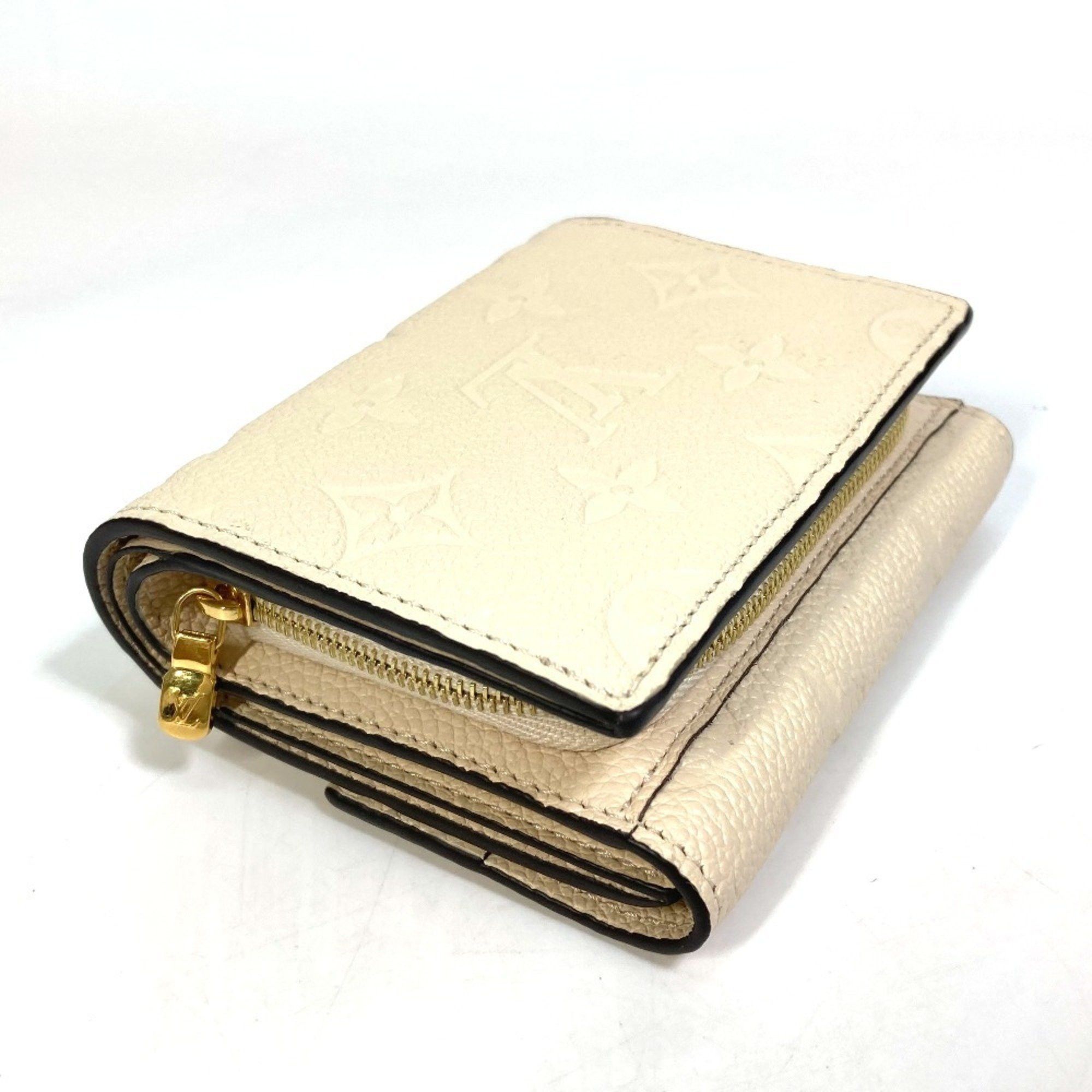 Louis Vuitton LOUIS VUITTON M81071 Monogram Empreinte Wallet, Portefeuille Metis Trifold Leather, Women's, Creme, Like New Size ONE SIZE - 5 Thumbnail