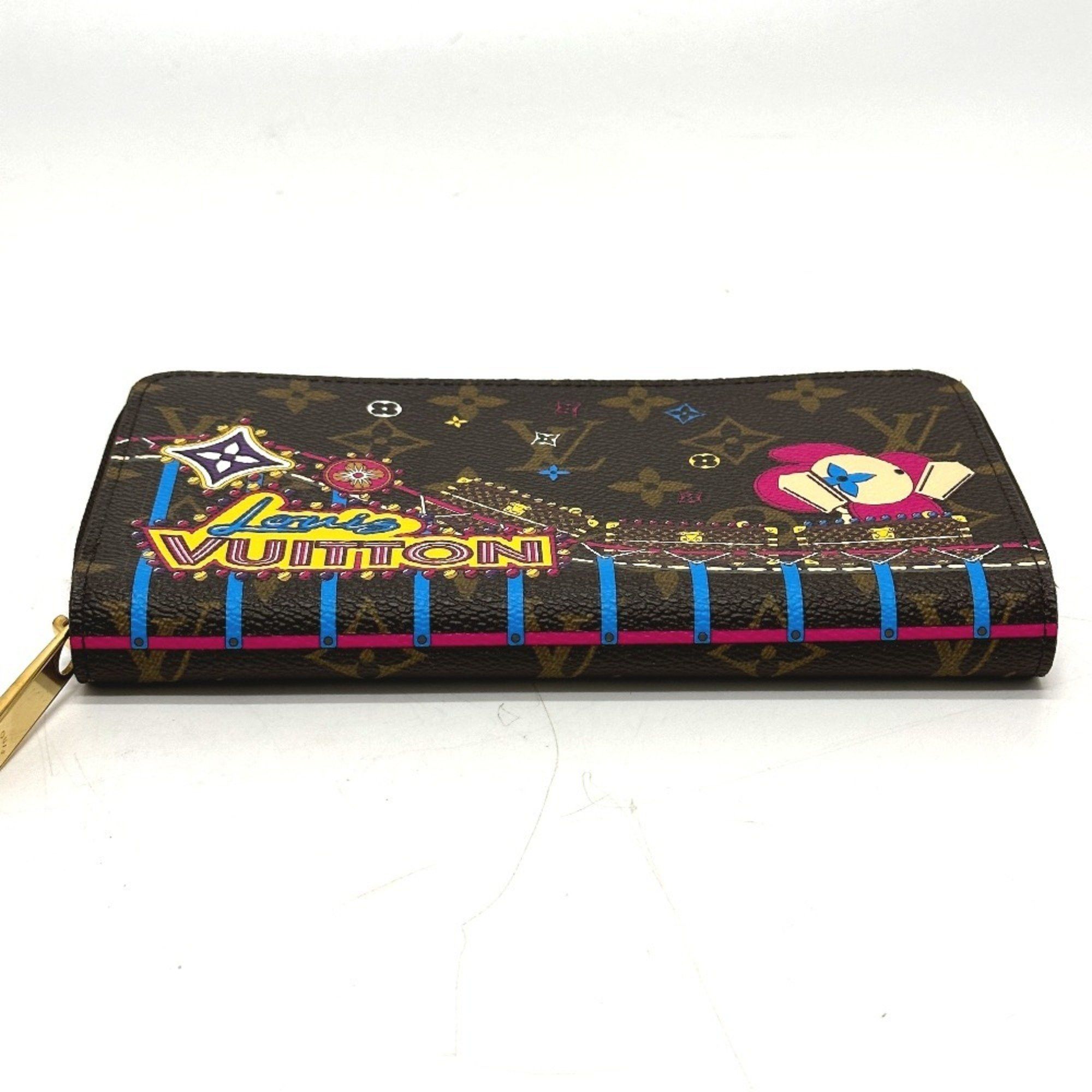 Louis Vuitton LOUIS VUITTON M69750 2020 Monogram Vivienne Amusement Park Zippy Wallet Long Canvas Women's Brown Size ONE SIZE - 3 Thumbnail