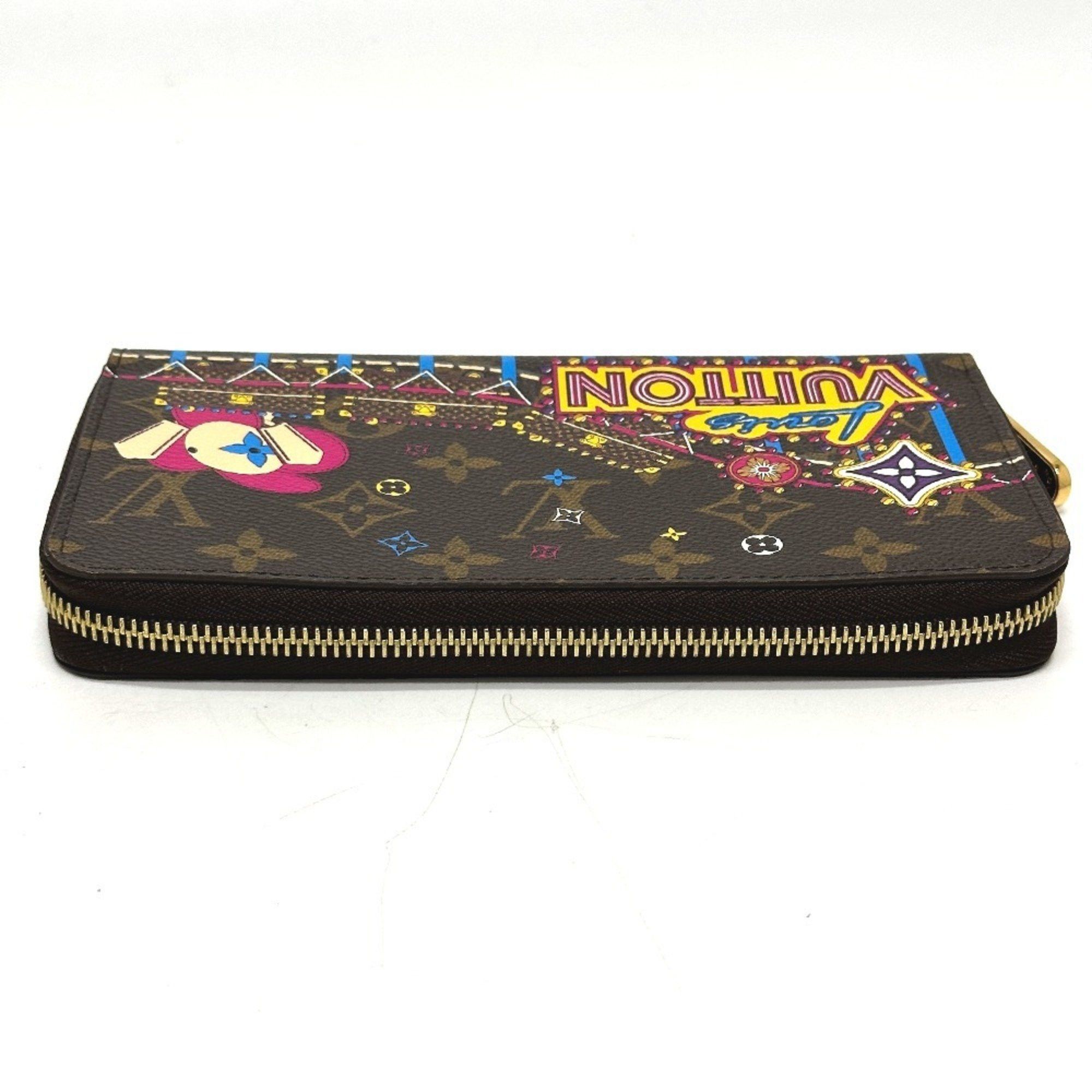 Louis Vuitton LOUIS VUITTON M69750 2020 Monogram Vivienne Amusement Park Zippy Wallet Long Canvas Women's Brown Size ONE SIZE - 6 Thumbnail