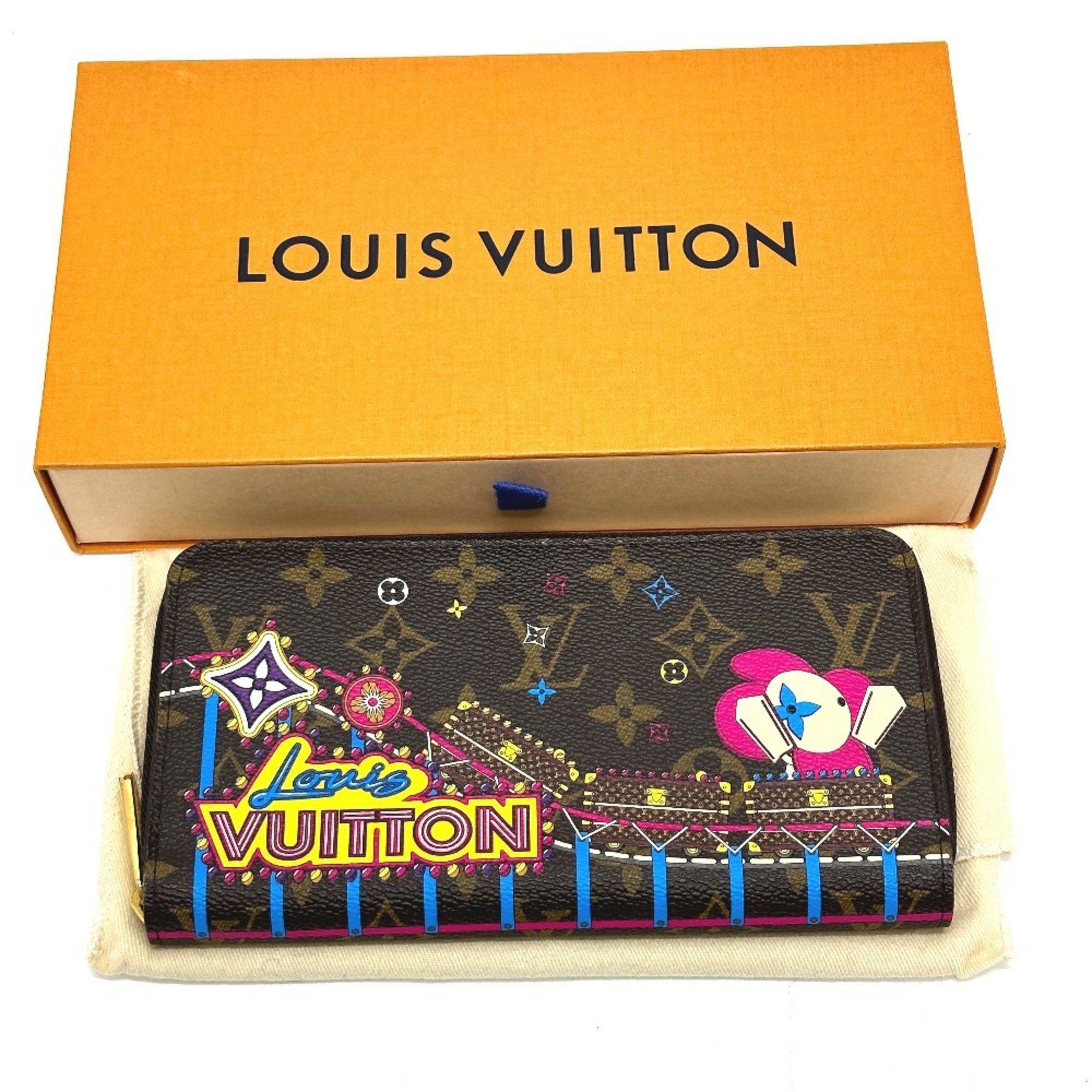 Louis Vuitton LOUIS VUITTON M69750 2020 Monogram Vivienne Amusement Park Zippy Wallet Long Canvas Women's Brown Size ONE SIZE - 15 Thumbnail
