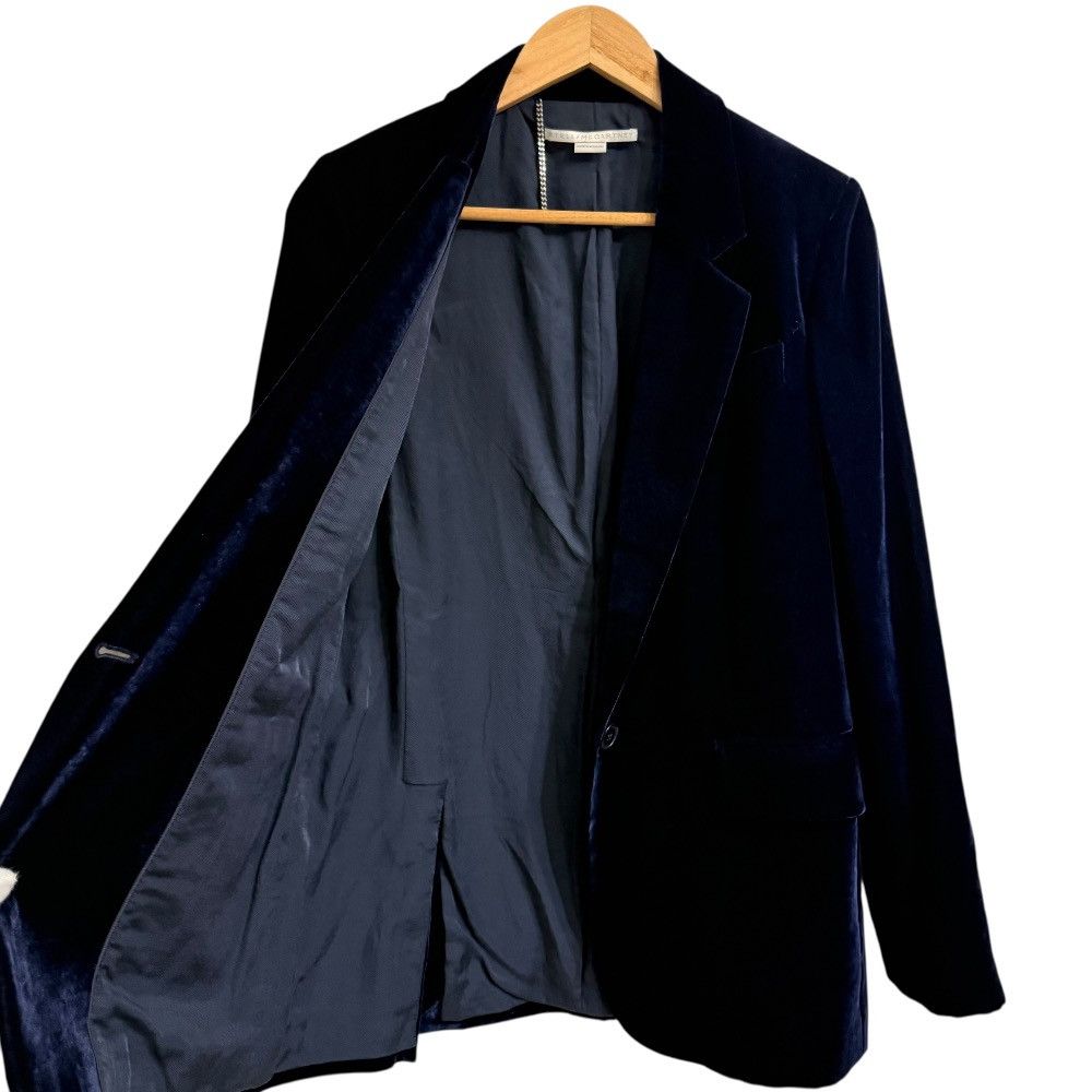 Stella McCartney Stella Mccartney Stella McCartney Velvet Tailored Jacket Others Outerwear Size ONE SIZE - 3 Thumbnail