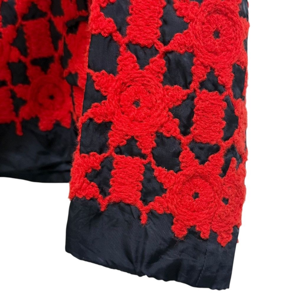 Other Other tricot COMME des GARCONS Wool Embroidery Jacket Others Outerwear Size ONE SIZE - 4 Thumbnail