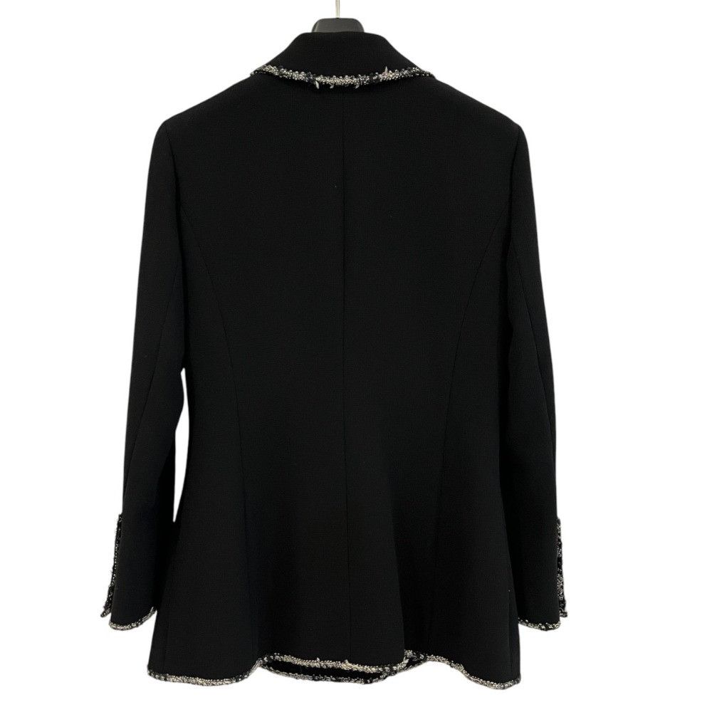 Chanel Chanel Chanel COCO Camellia Emblem Wool Tweed Jacket Others Outerwear P24937 DUTY FREE for USA Size ONE SIZE - 2 Thumbnail