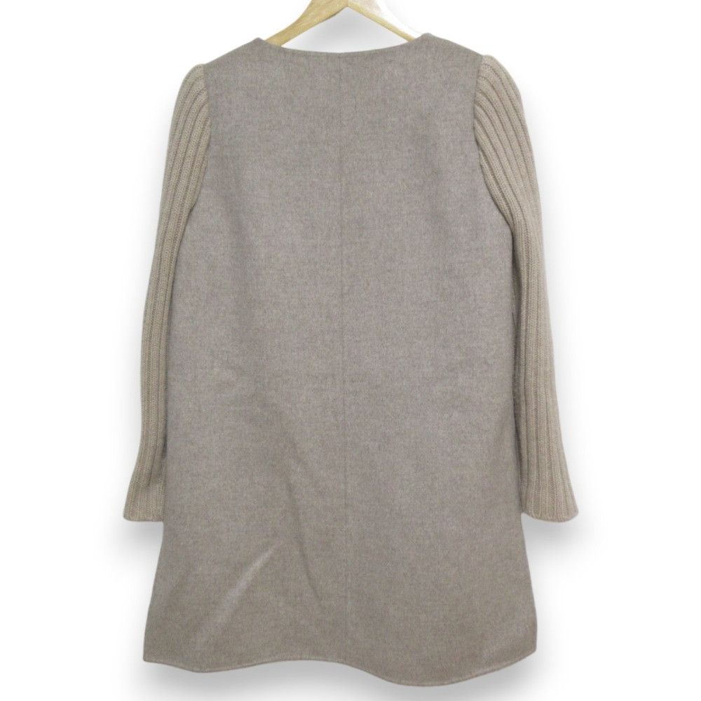 Other Other FOXEY BOUTIQUE Rib Knit Sleeve 100% Cashmere Coat Others Outerwear 34711-ACFY03KNM DUTY FREE for USA Size ONE SIZE - 2 Thumbnail