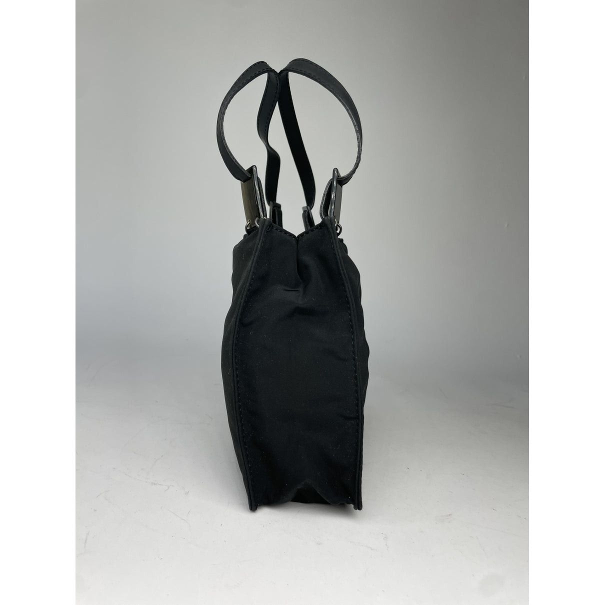 Bottega Veneta Black Cotton Handbag Size ONE SIZE - 4 Thumbnail