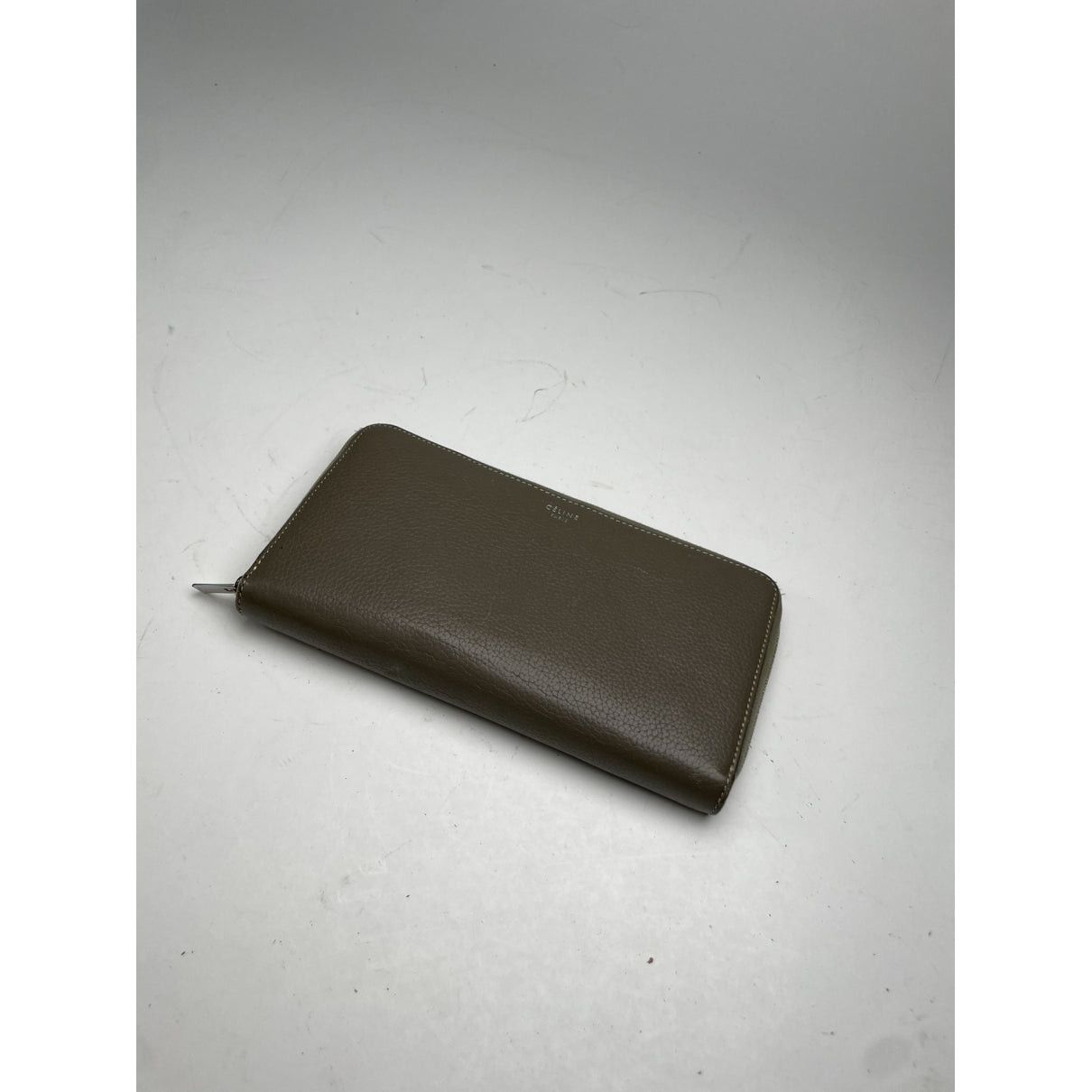 Celine Triomphe Anthracite Leather Wallet Size ONE SIZE - 5 Thumbnail