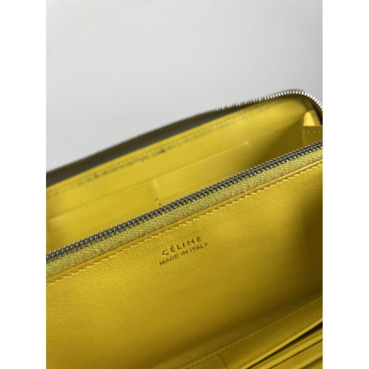 Celine Triomphe Anthracite Leather Wallet Size ONE SIZE - 4 Thumbnail