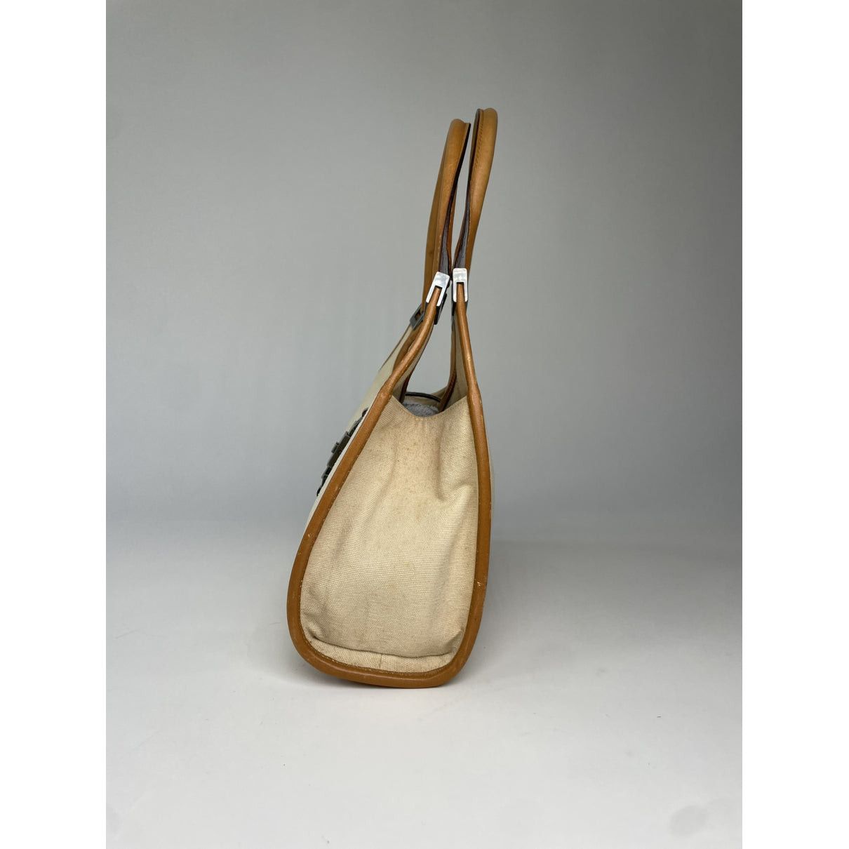 Gucci Jackie Vintage Beige Leather Handbag Size ONE SIZE - 3 Thumbnail