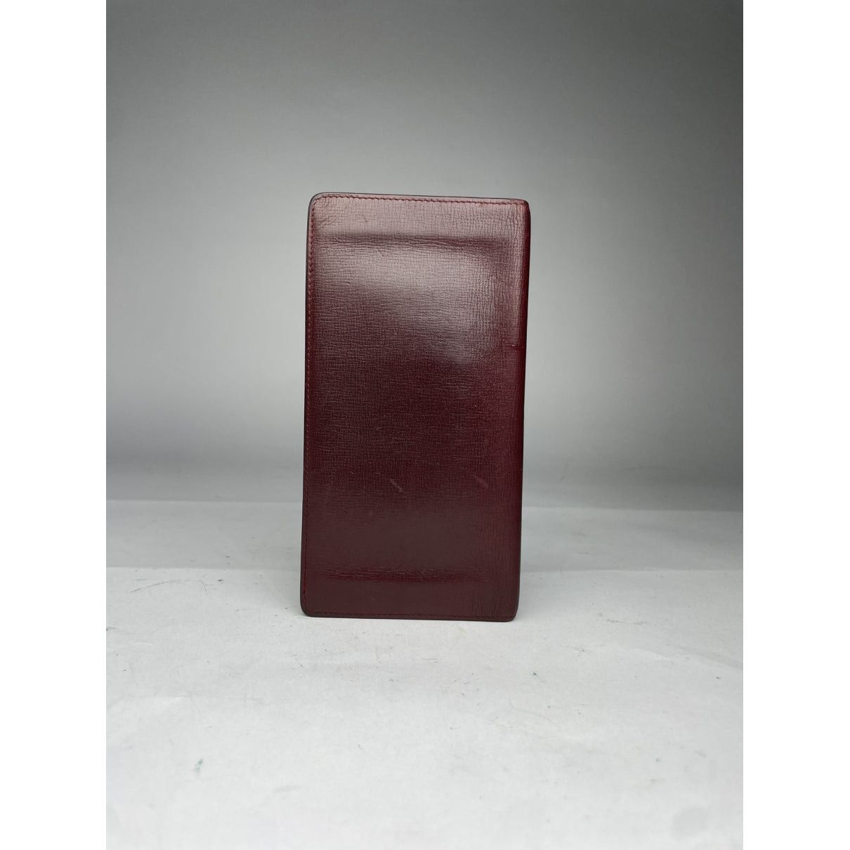 Cartier Burgundy Leather Purse Size ONE SIZE - 3 Thumbnail
