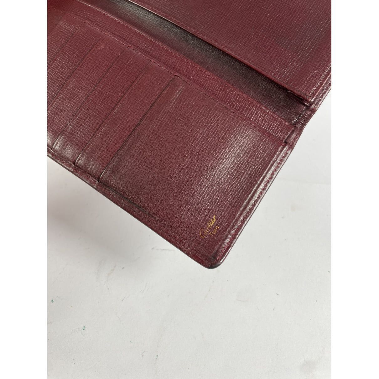 Cartier Burgundy Leather Purse Size ONE SIZE - 5 Thumbnail