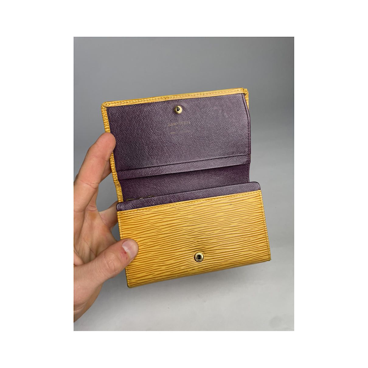 Louis Vuitton Twist Yellow Leather Wallet Size ONE SIZE - 4 Thumbnail