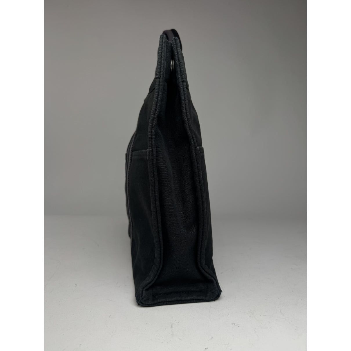 Other Hermès Black Cotton Handbag Size ONE SIZE - 2 Thumbnail