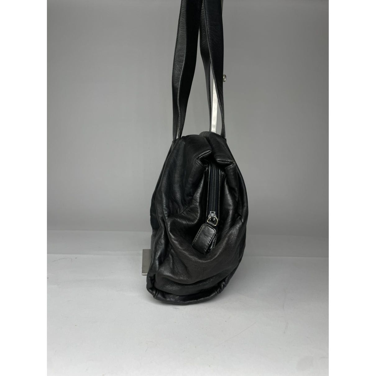 Prada Cleo Black Patent Leather Handbag Size ONE SIZE - 5 Thumbnail