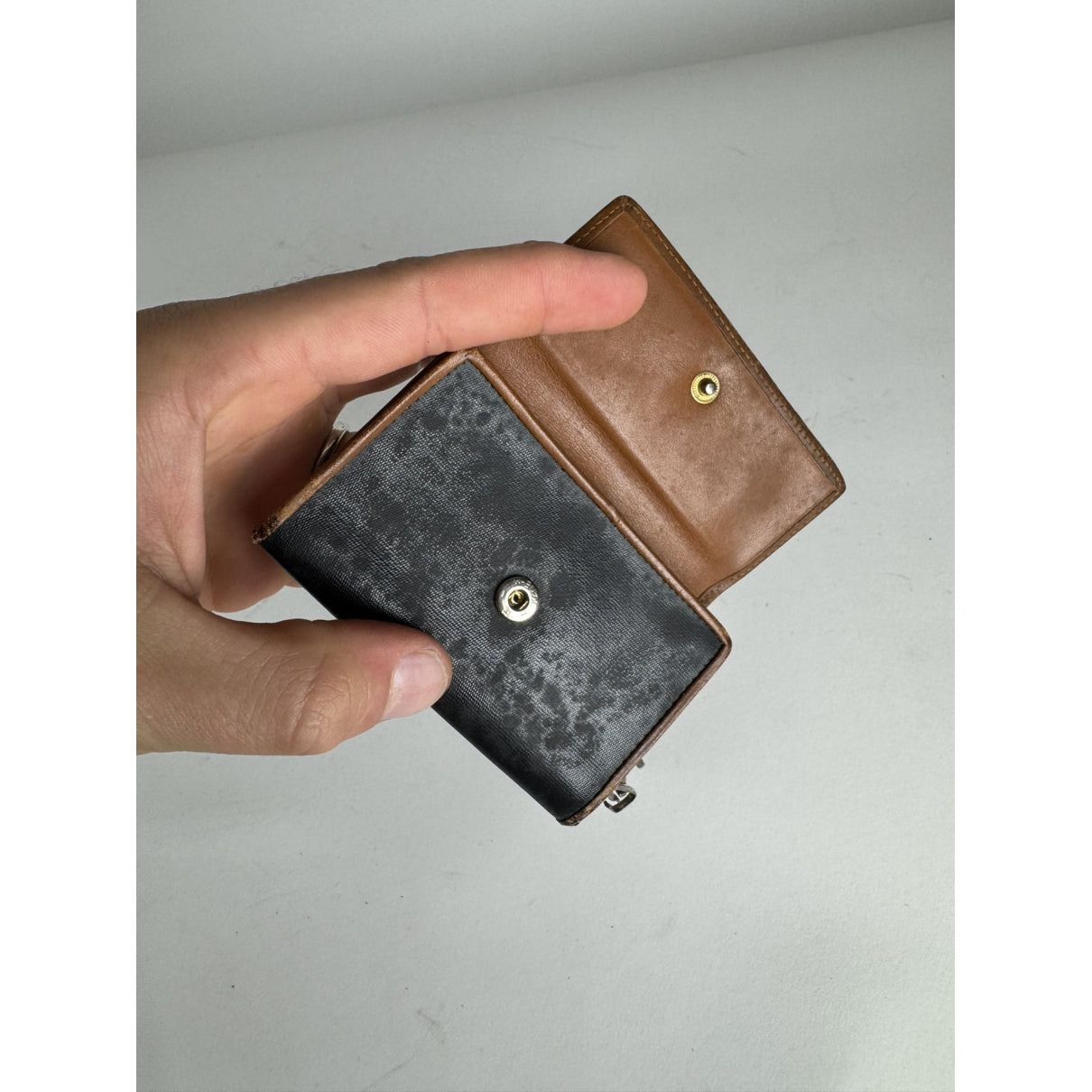 Dior Black Leather Purse Size ONE SIZE - 4 Thumbnail