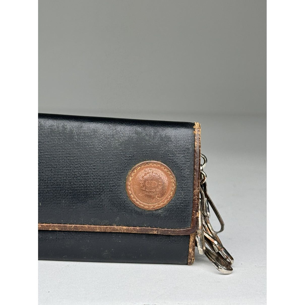 Dior Black Leather Purse Size ONE SIZE - 2 Thumbnail