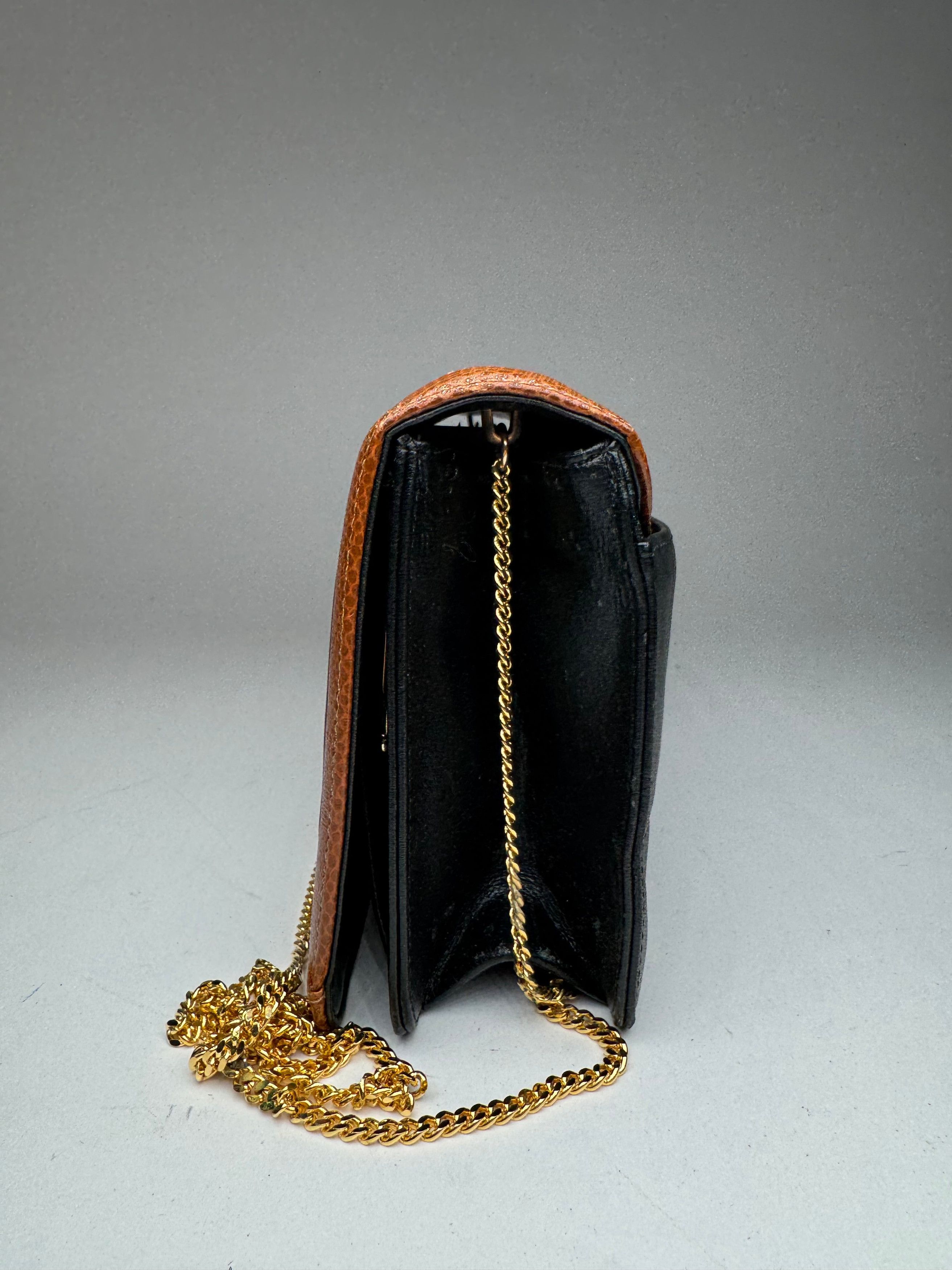 Givenchy Vintage 4G Leather Bag Black Brown Size ONE SIZE - 2 Thumbnail