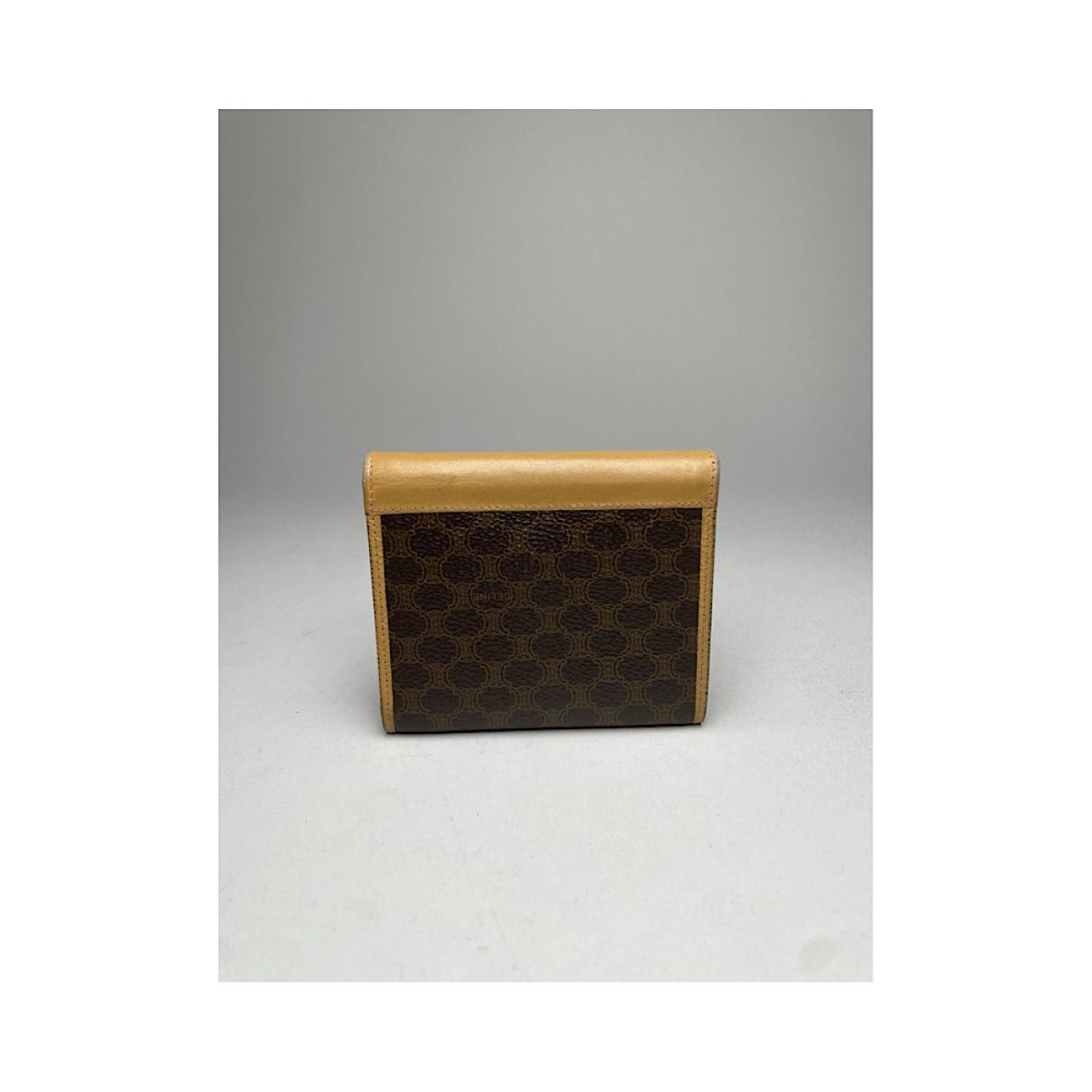 Celine Triomphe Brown Leather Wallet Size ONE SIZE - 2 Thumbnail