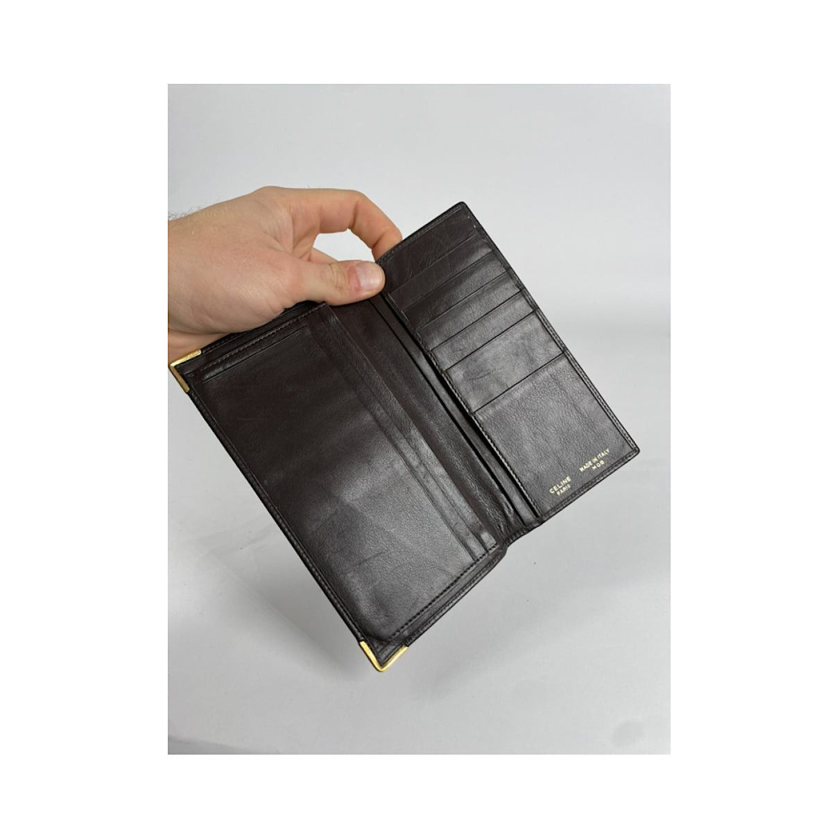Celine Brown Patent Leather Purse Size ONE SIZE - 4 Thumbnail