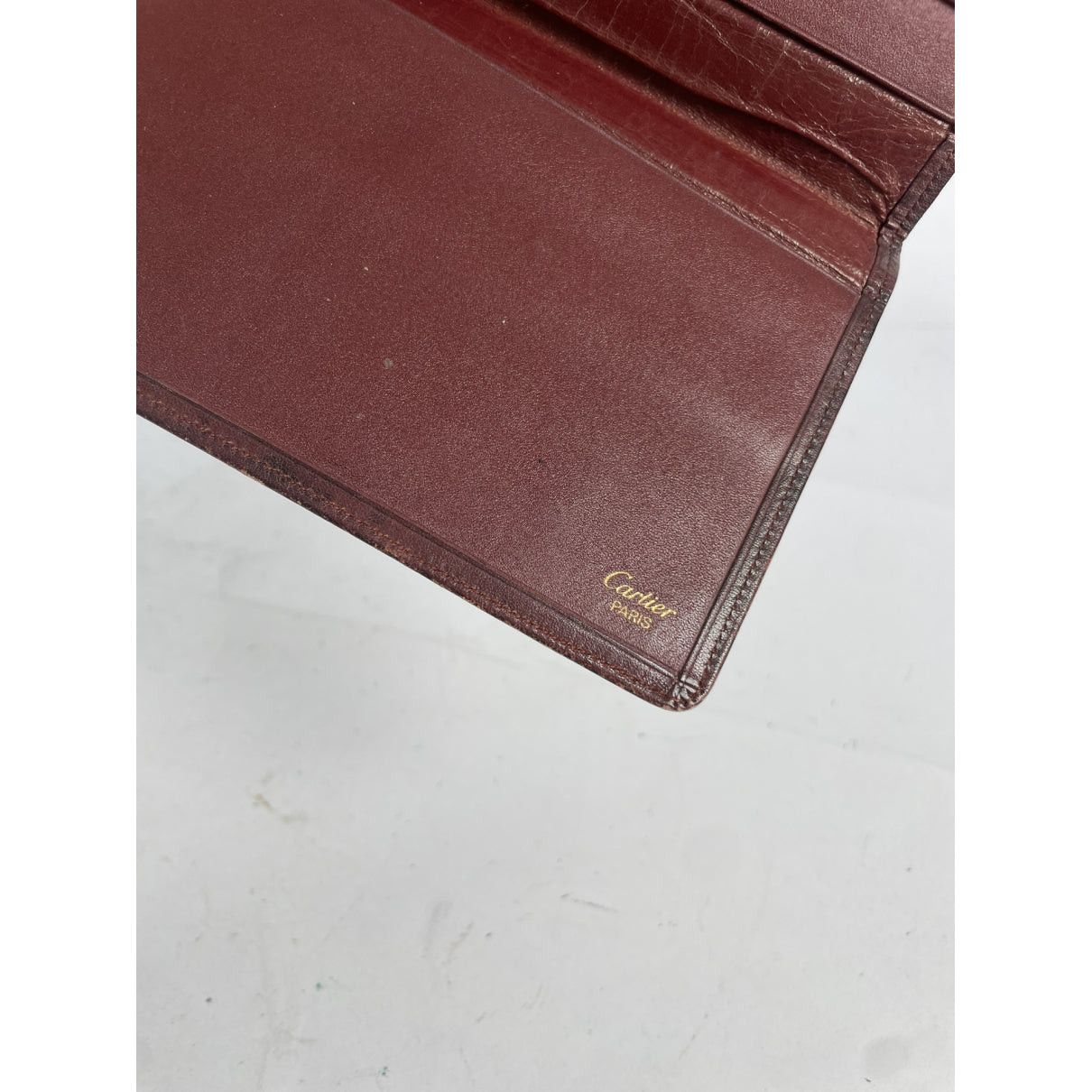 Cartier Burgundy Patent Leather Purse Size ONE SIZE - 5 Thumbnail
