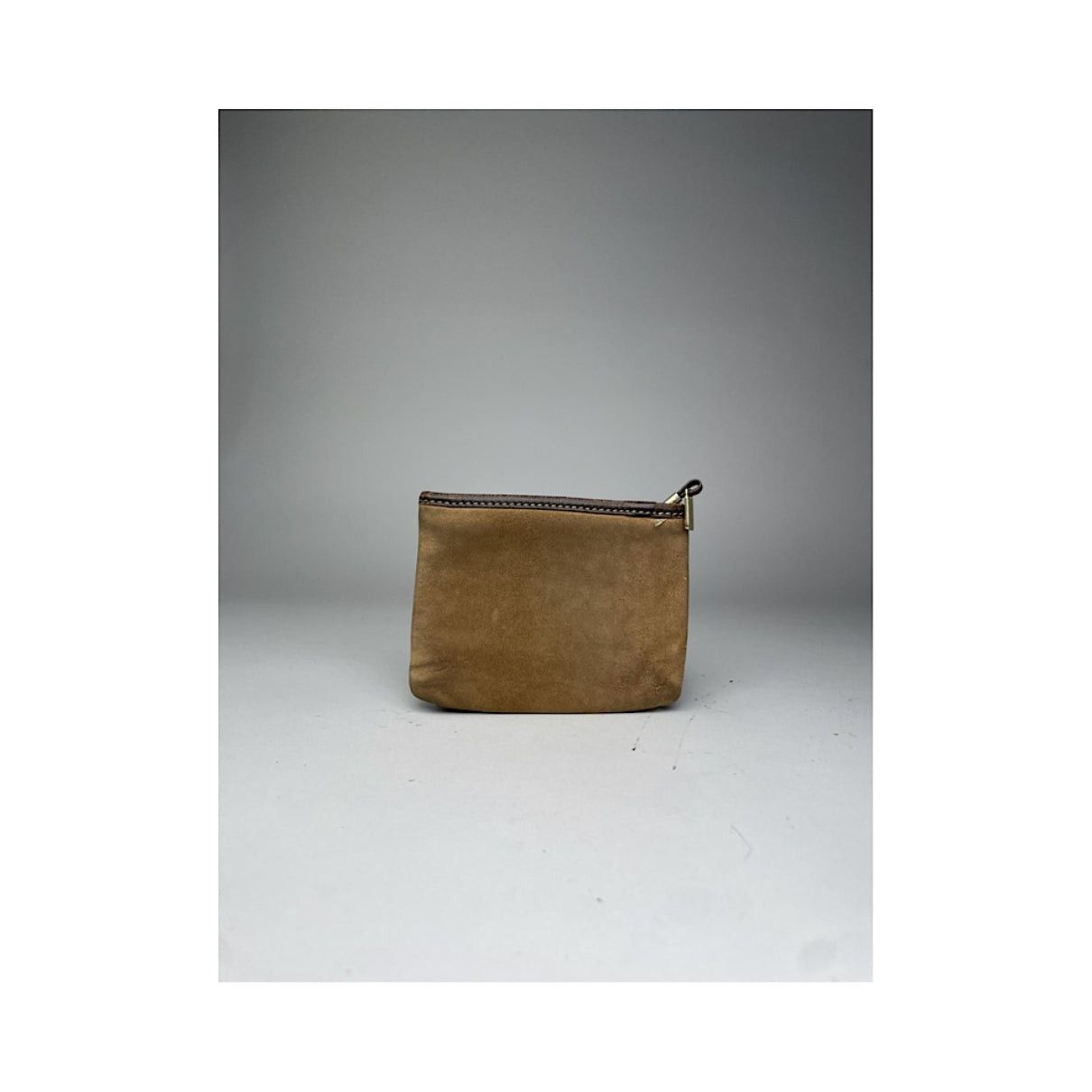 Loewe Camel Leather Clutch Bag Size ONE SIZE - 2 Thumbnail