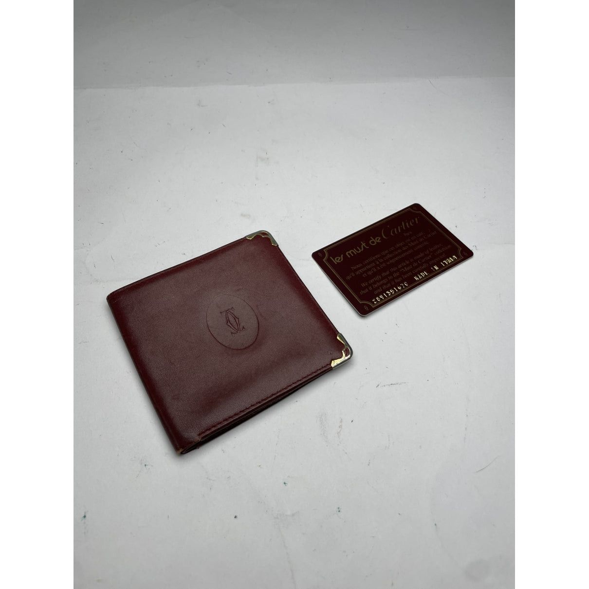 Cartier Burgundy Patent Leather Purse Size ONE SIZE - 4 Thumbnail