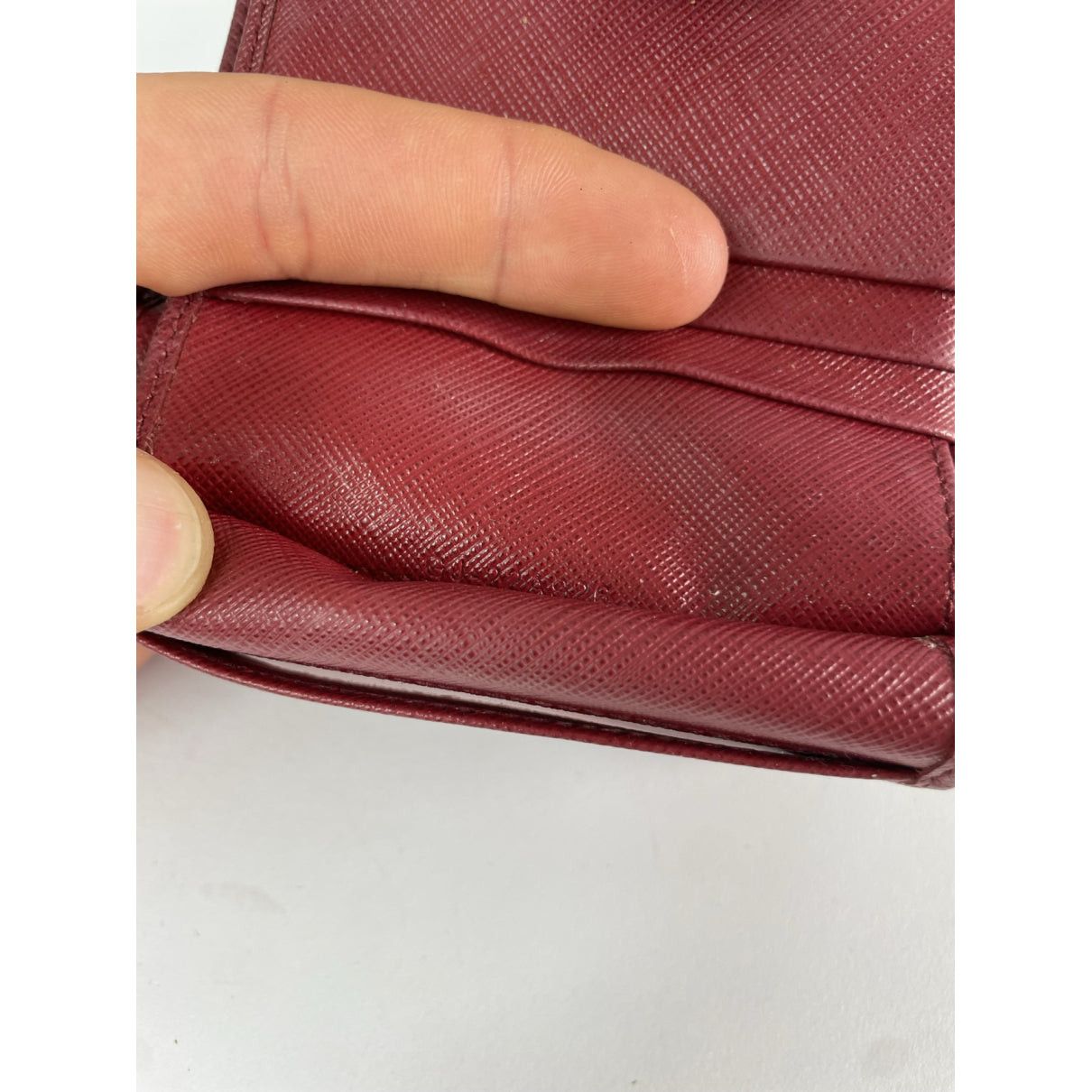Red Leather Small Bag