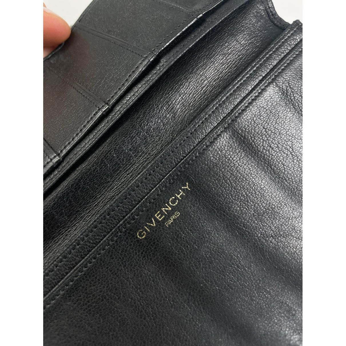 Givenchy Black Leather Purse Size ONE SIZE - 4 Thumbnail