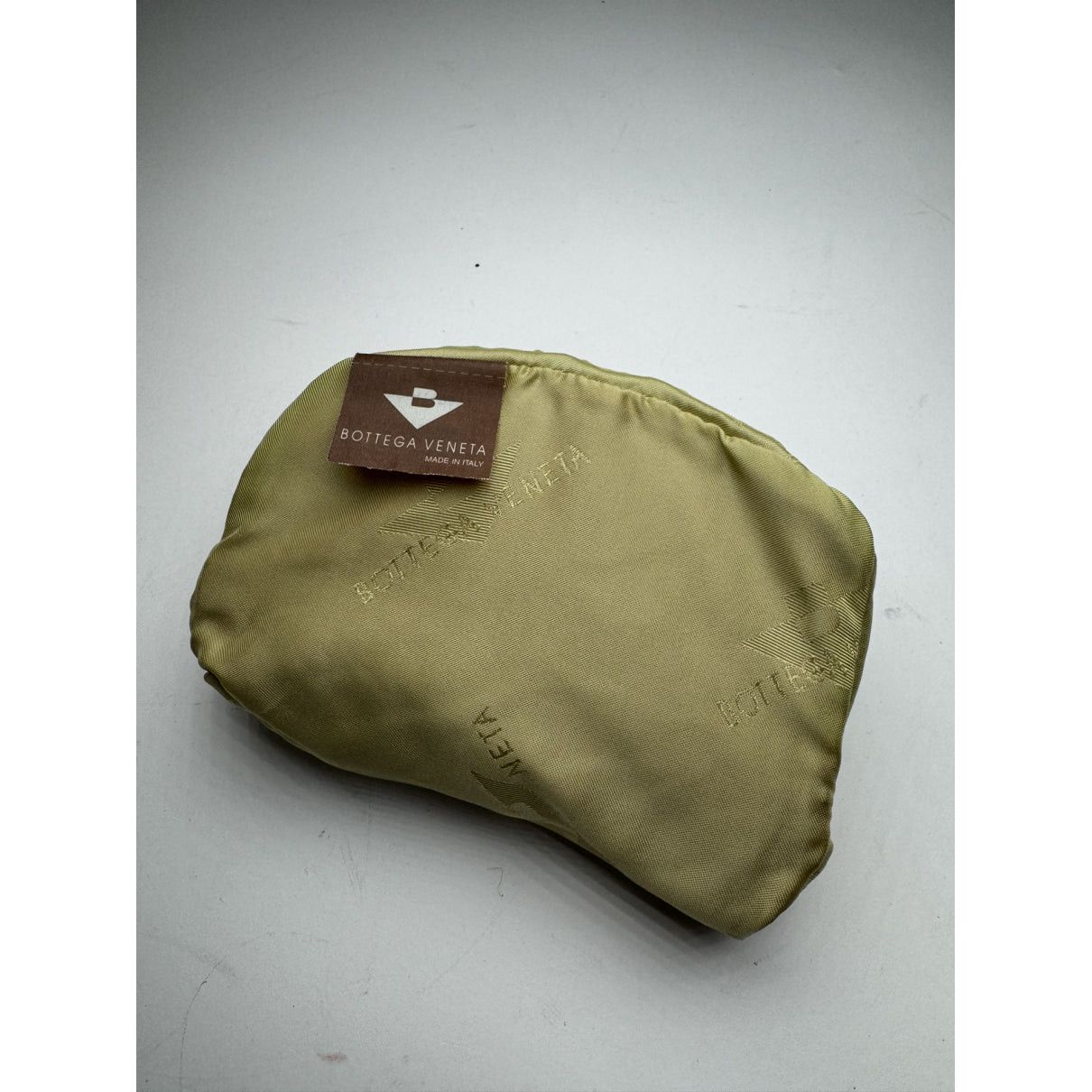 Bottega Veneta Pochette Knot Brown Cotton Clutch Bag Size ONE SIZE - 2 Thumbnail