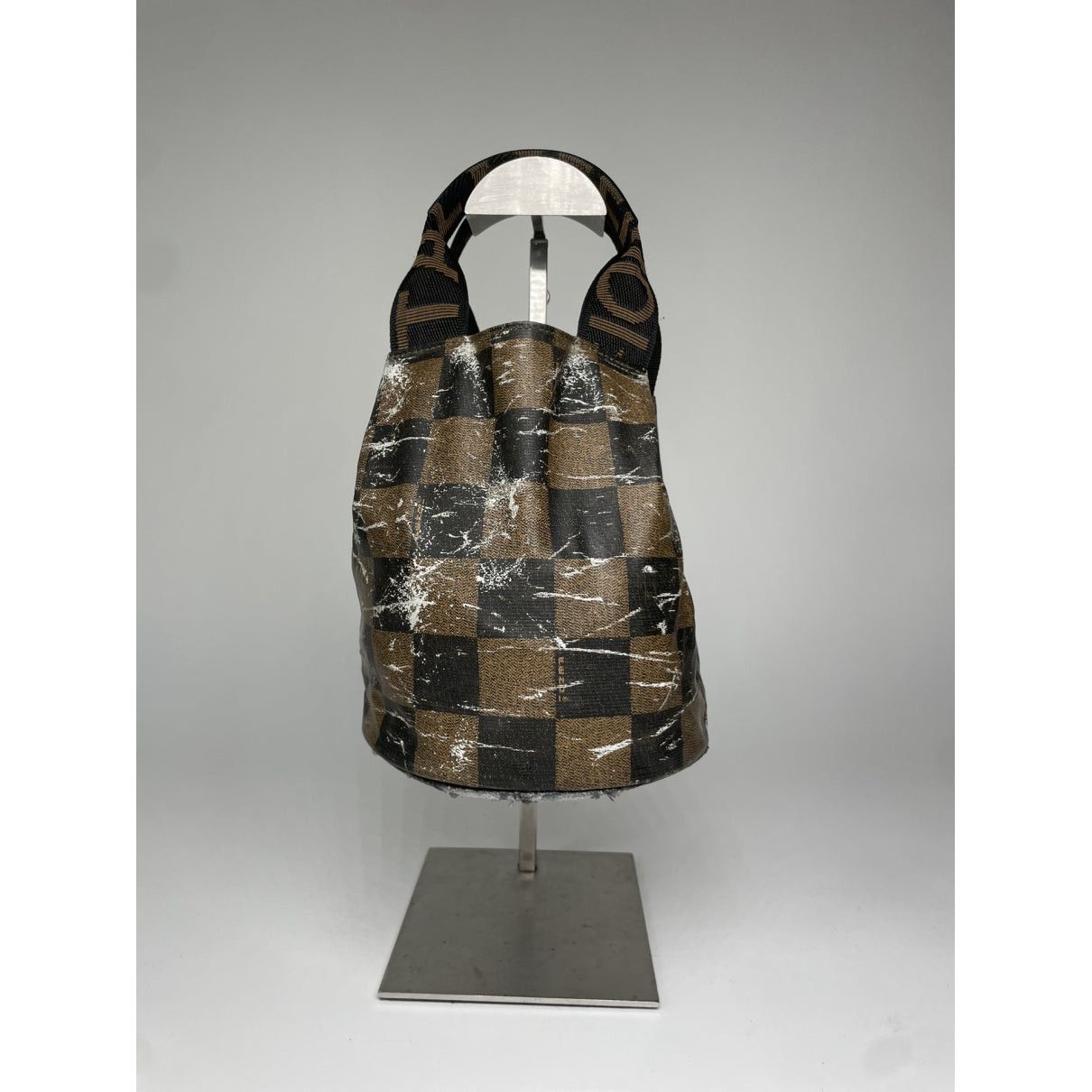 Fendi Baguette Brown Leather Handbag Size ONE SIZE - 4 Thumbnail