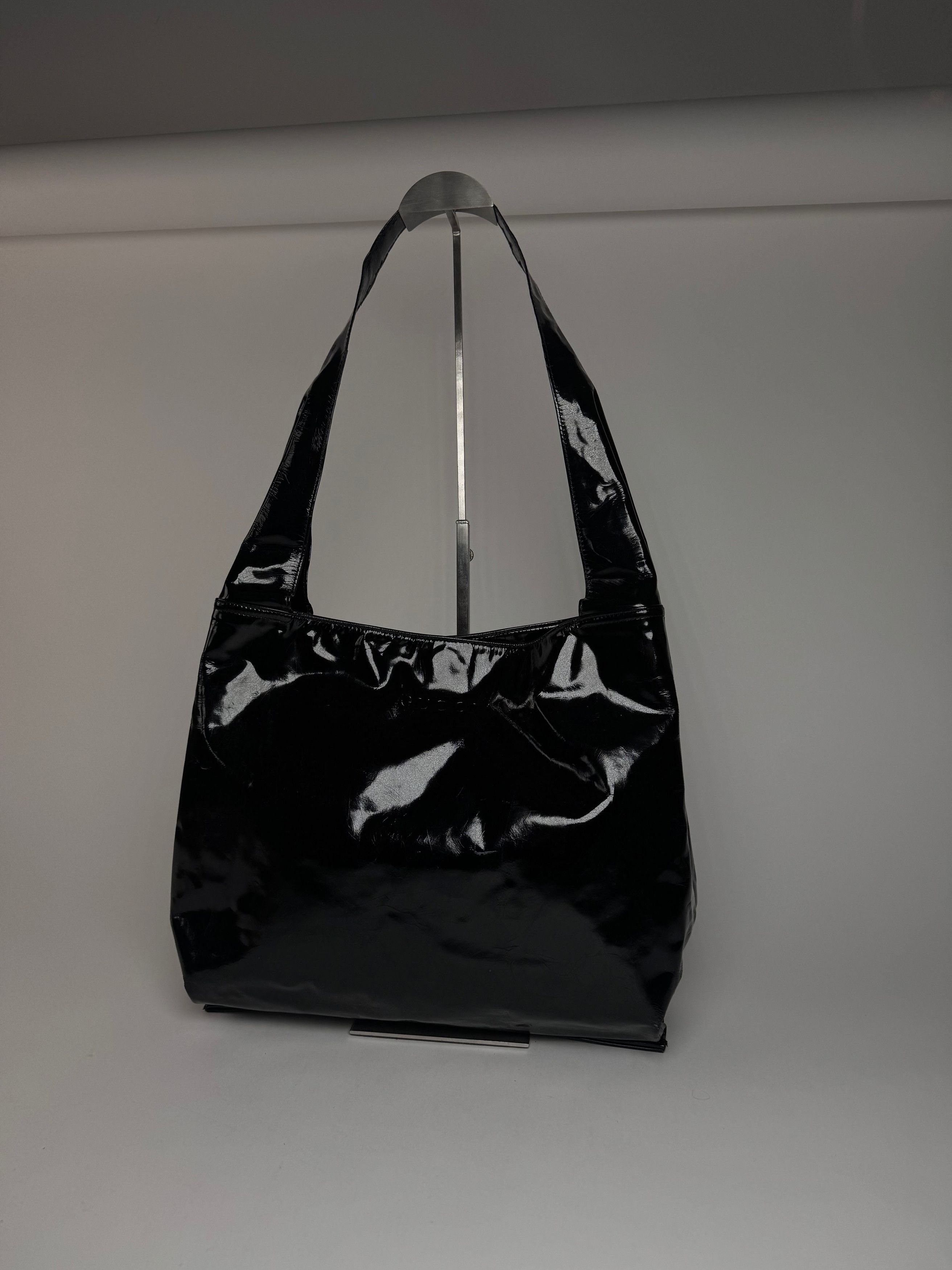 Gucci Vintage Tom Ford Patent Leather Shoulder Bag Black Size ONE SIZE - 15 Thumbnail