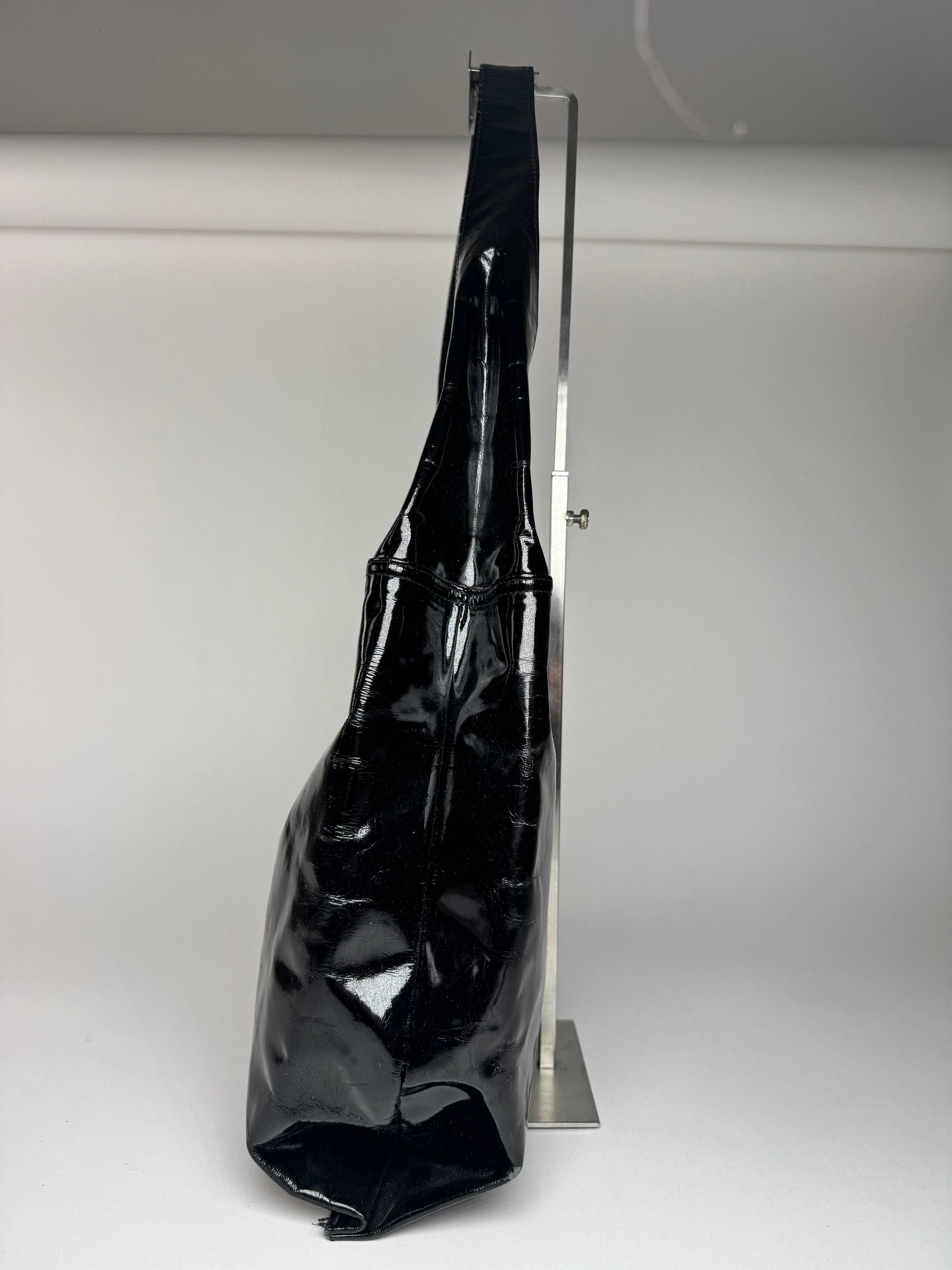 Gucci Vintage Tom Ford Patent Leather Shoulder Bag Black Size ONE SIZE - 9 Thumbnail