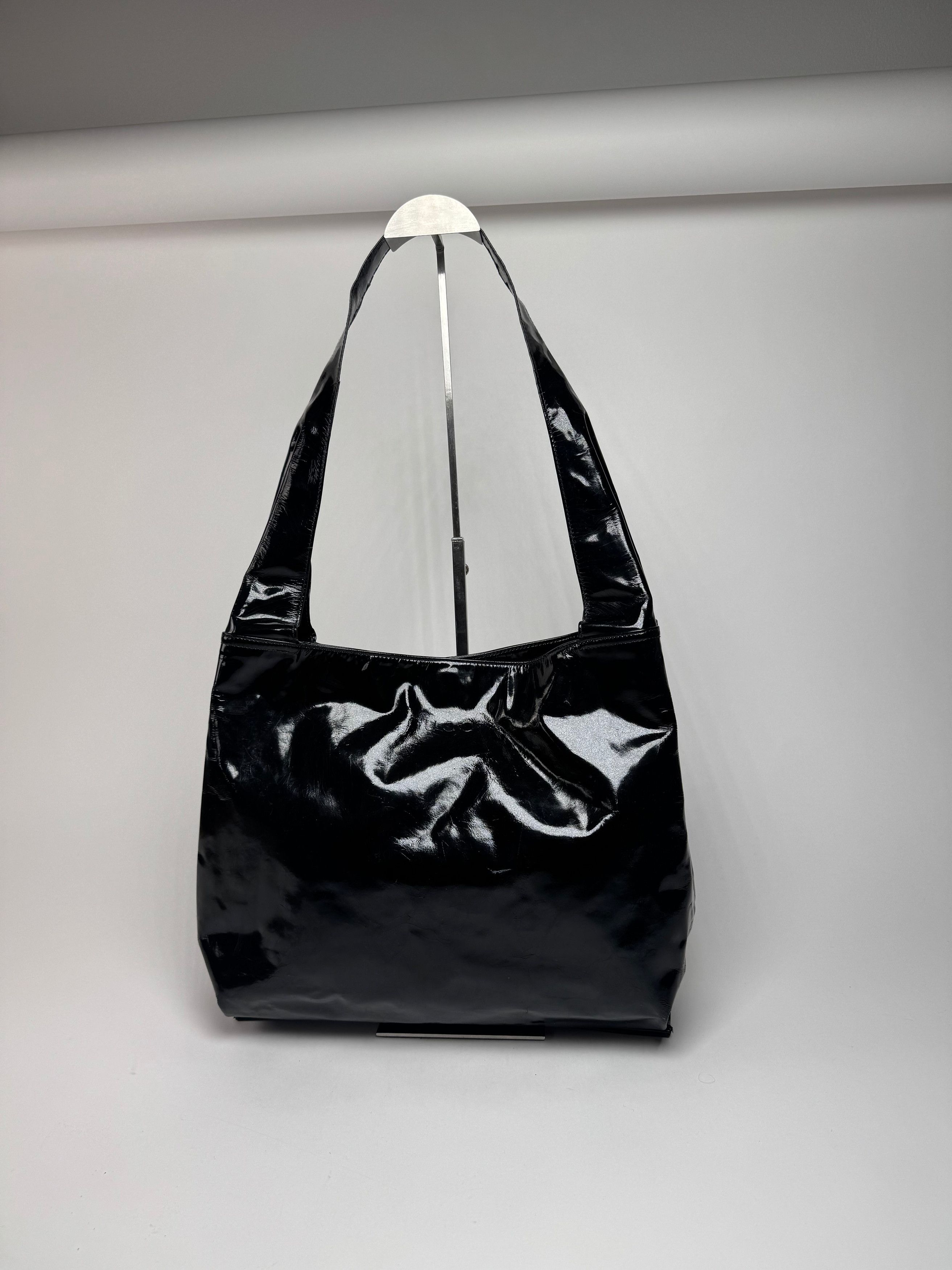 Gucci Vintage Tom Ford Patent Leather Shoulder Bag Black Size ONE SIZE - 8 Thumbnail
