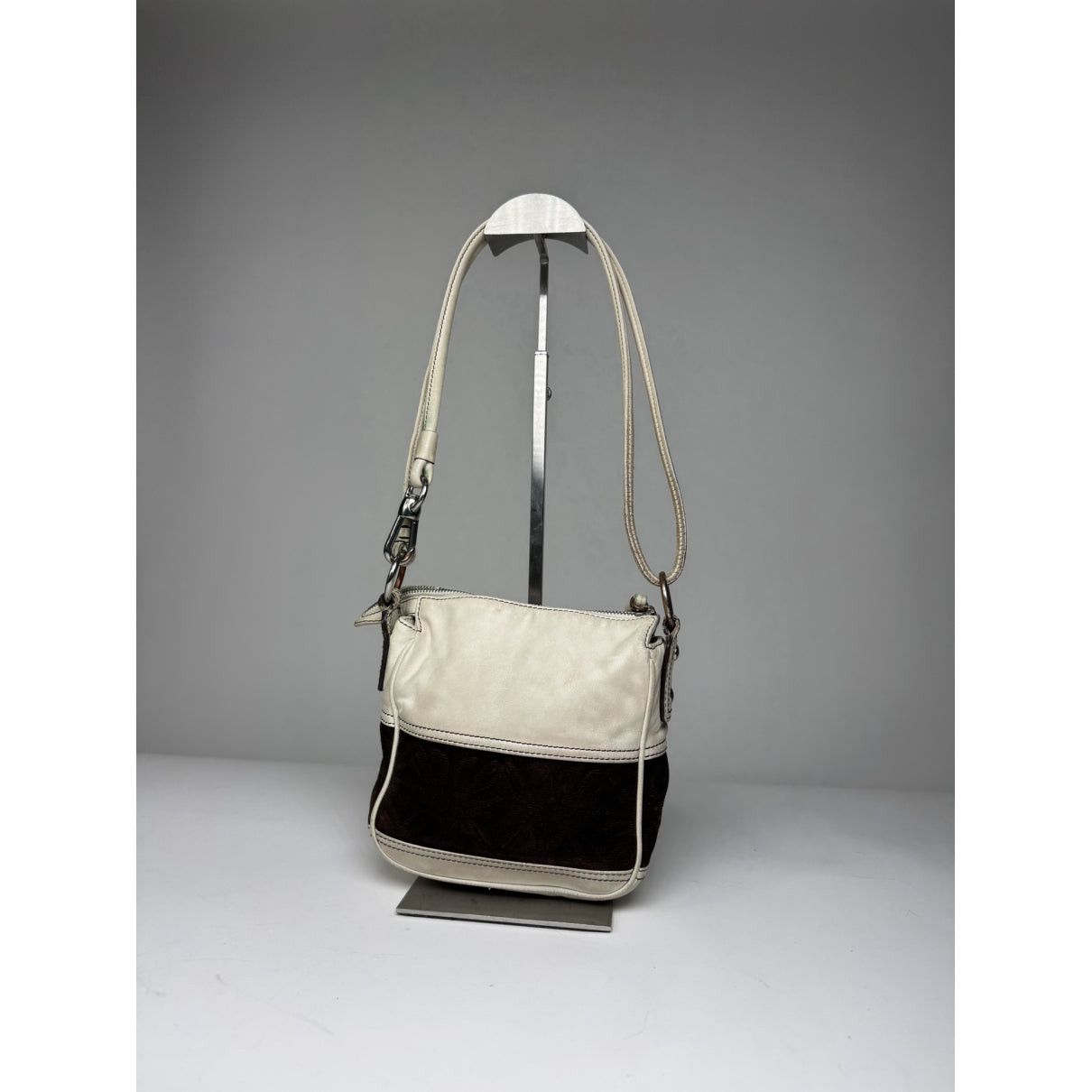 Loewe Flamenco White Leather Handbag Size ONE SIZE - 4 Thumbnail