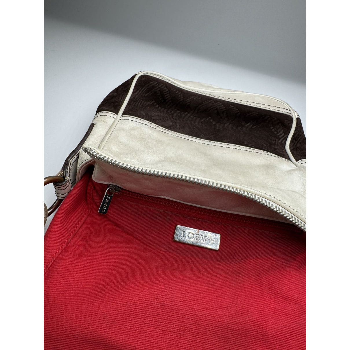 Loewe Flamenco White Leather Handbag Size ONE SIZE - 5 Thumbnail