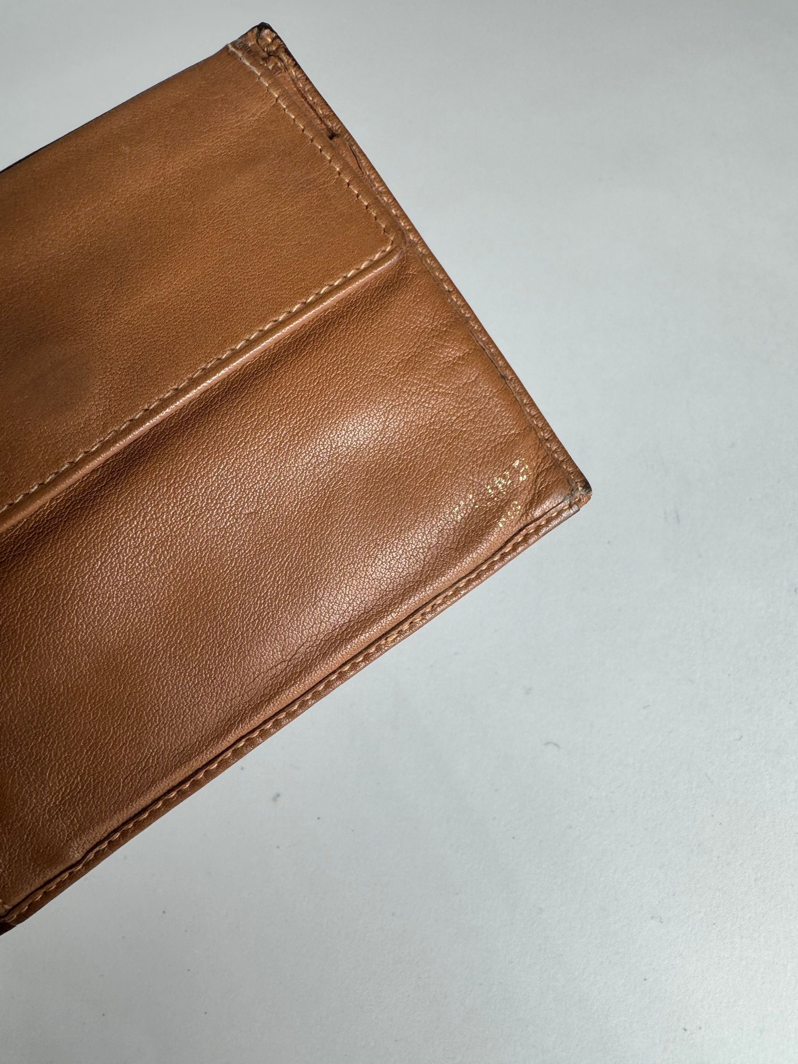 Celine Vintage Paris Leather Monogram Card Holder Brown Size ONE SIZE - 5 Thumbnail