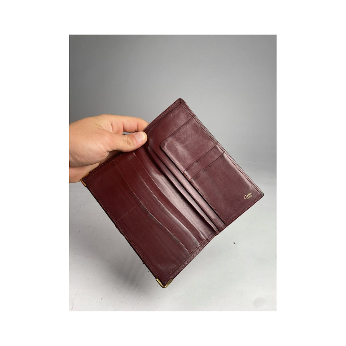 Cartier Burgundy Patent Leather Purse Size ONE SIZE - 5 Thumbnail