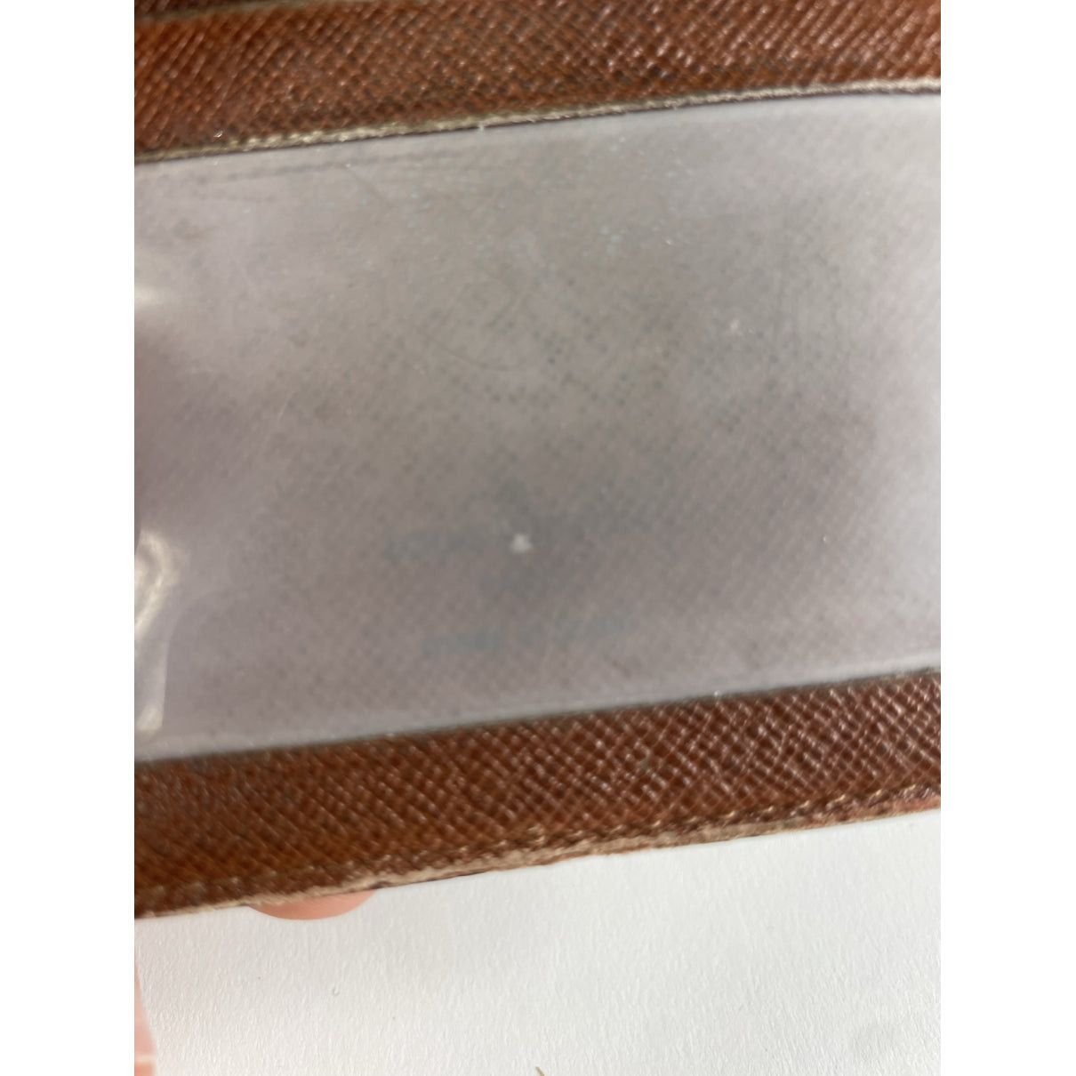 Louis Vuitton Brown Leather Purse Size ONE SIZE - 4 Thumbnail