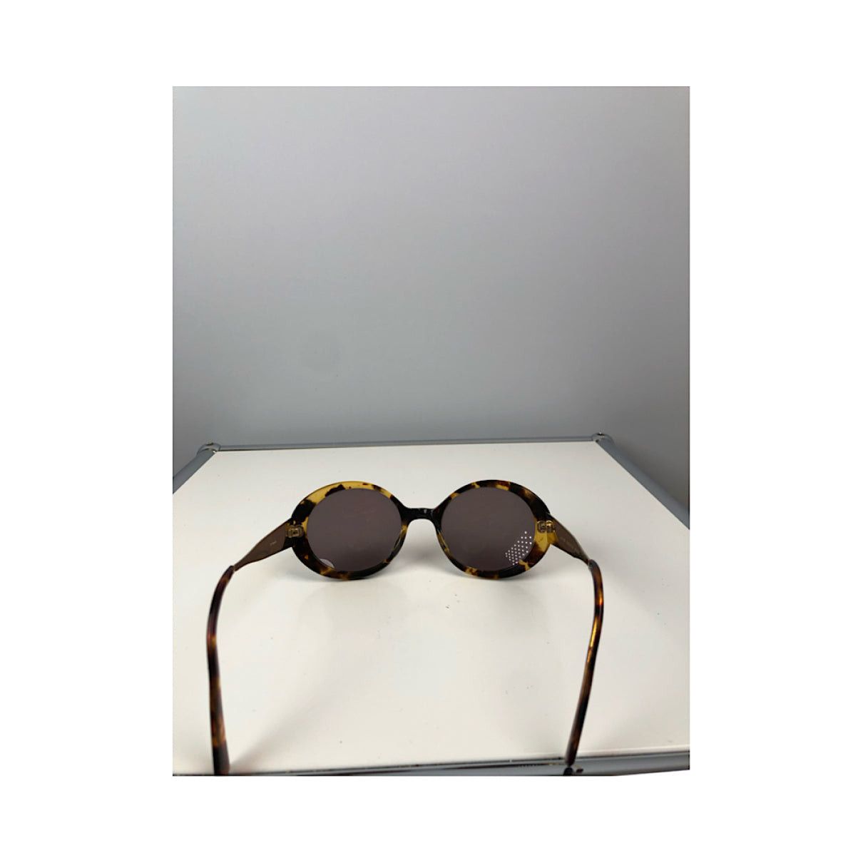Jean Paul Gaultier Brown Metal Sunglasses Size ONE SIZE - 5 Thumbnail