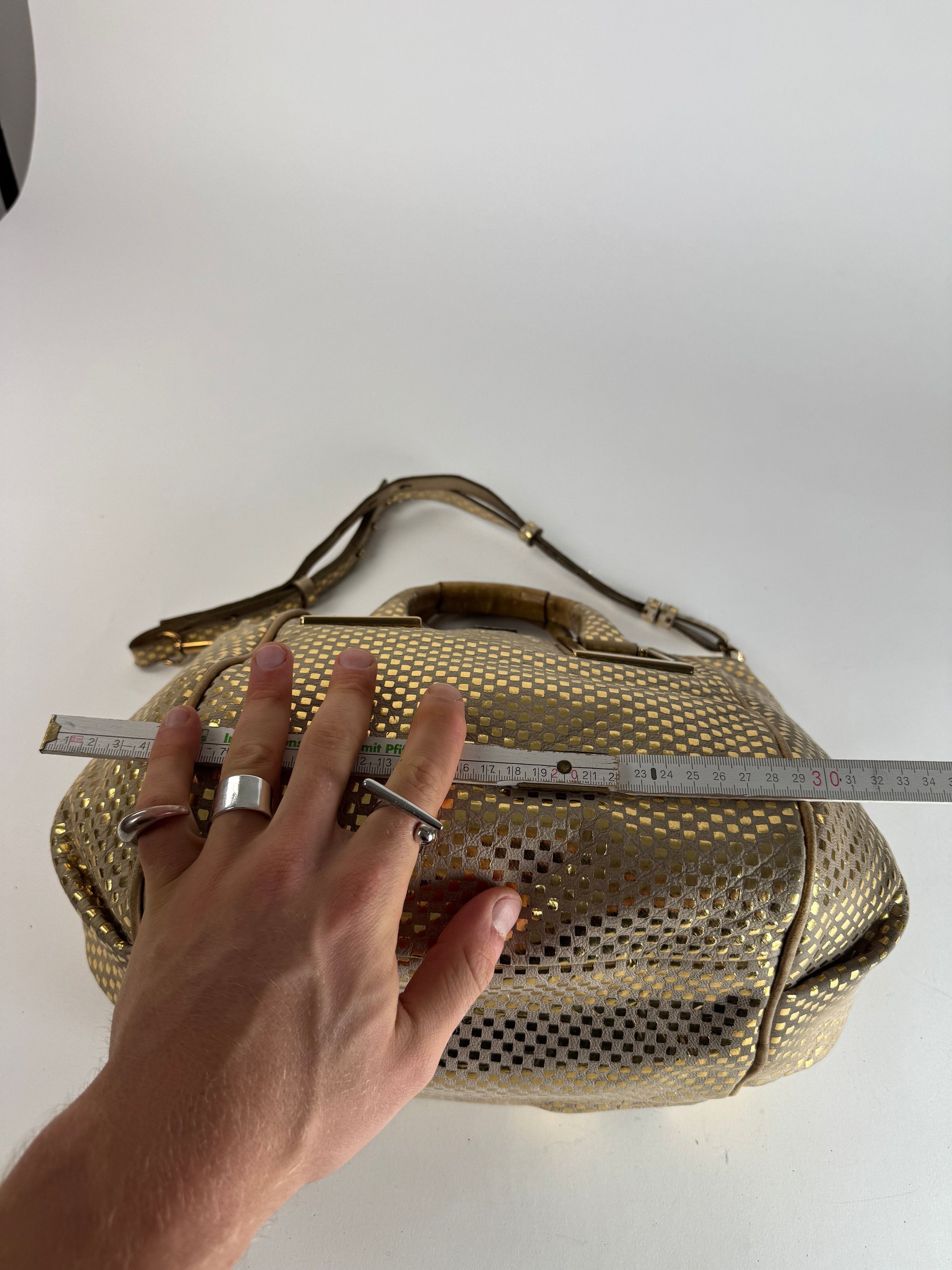 Chloe Vintage 2-Way Leather Bag golden Size ONE SIZE - 12 Thumbnail