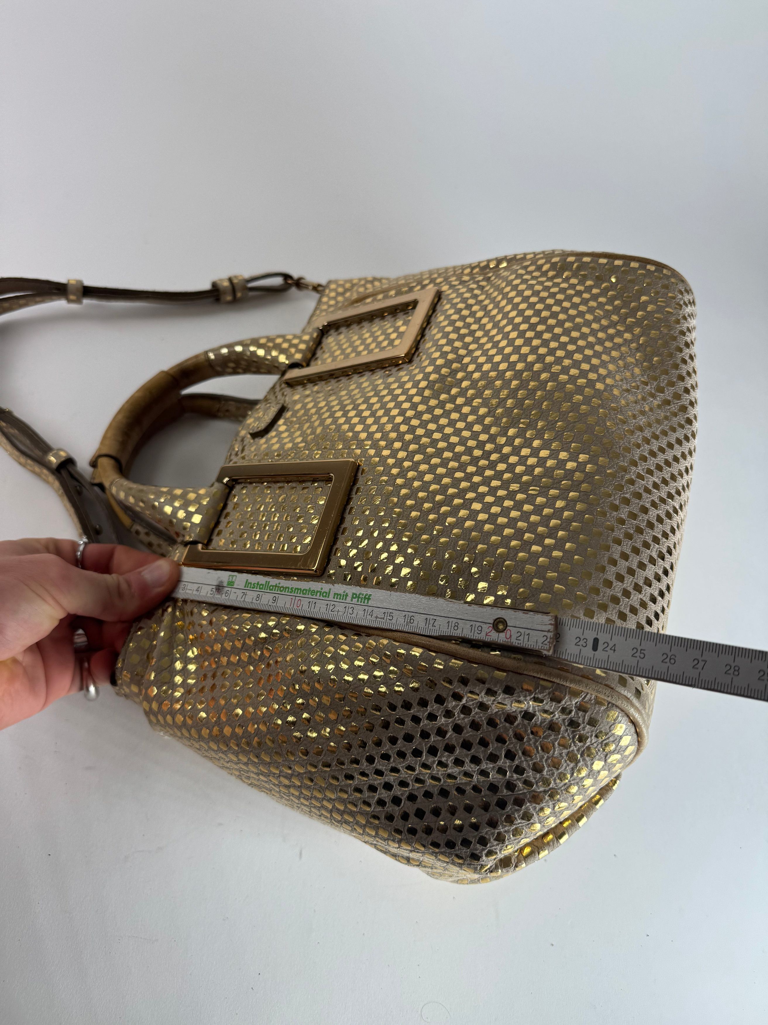 Chloe Vintage 2-Way Leather Bag golden Size ONE SIZE - 13 Thumbnail