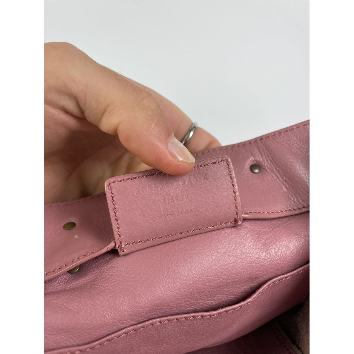 Balenciaga City Pink Leather Handbag Size ONE SIZE - 3 Thumbnail