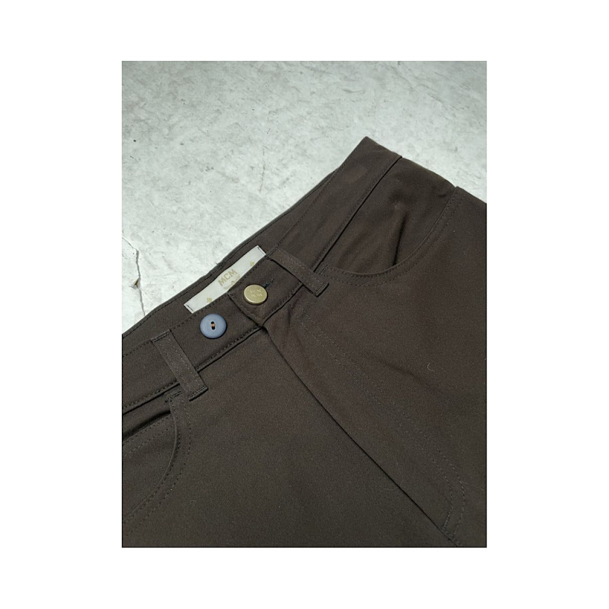 MCM Brown Polyester Trouser Size 30" / US 8 / IT 44 - 5 Thumbnail