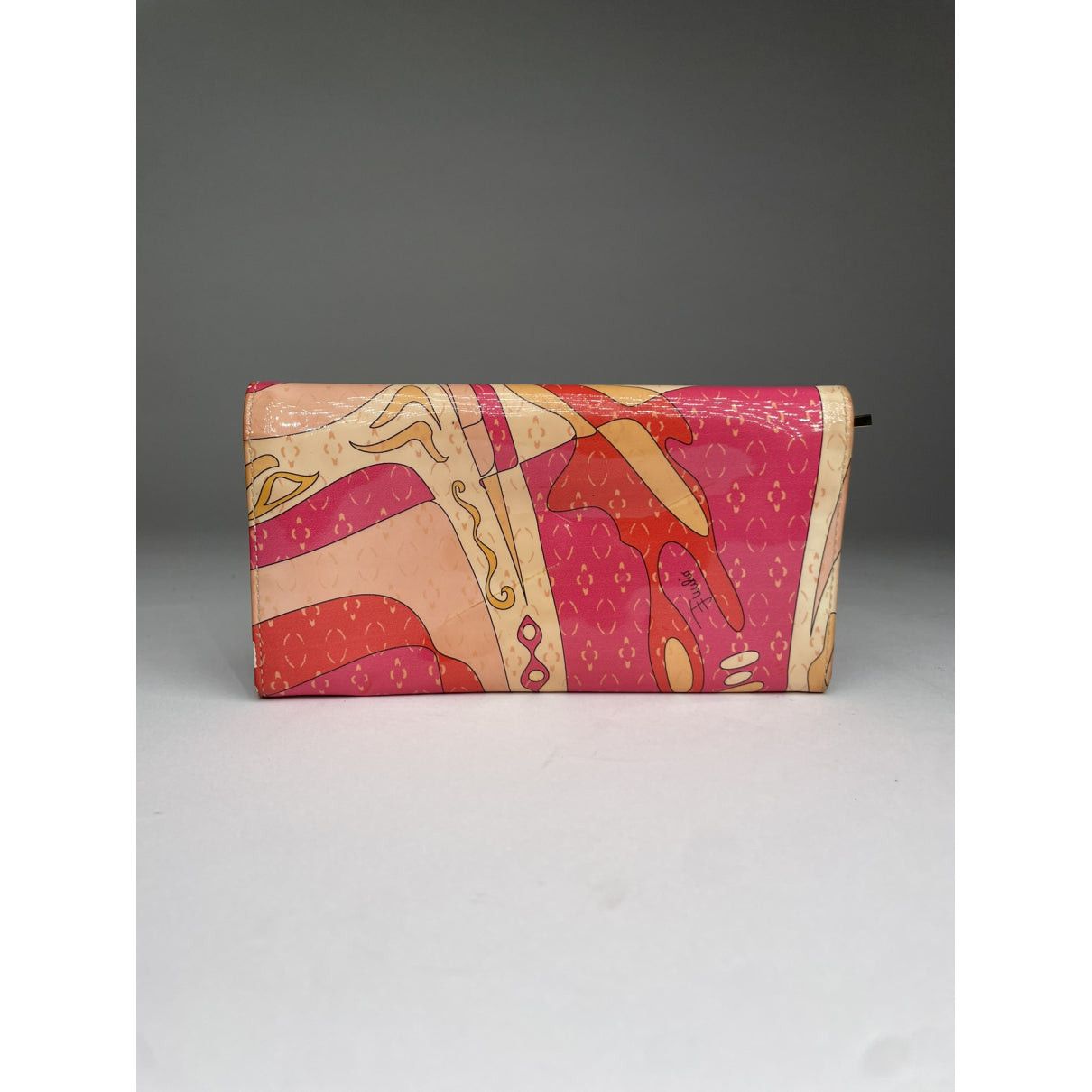 Emilio Pucci Multicolour Patent Leather Wallet Size ONE SIZE - 2 Thumbnail